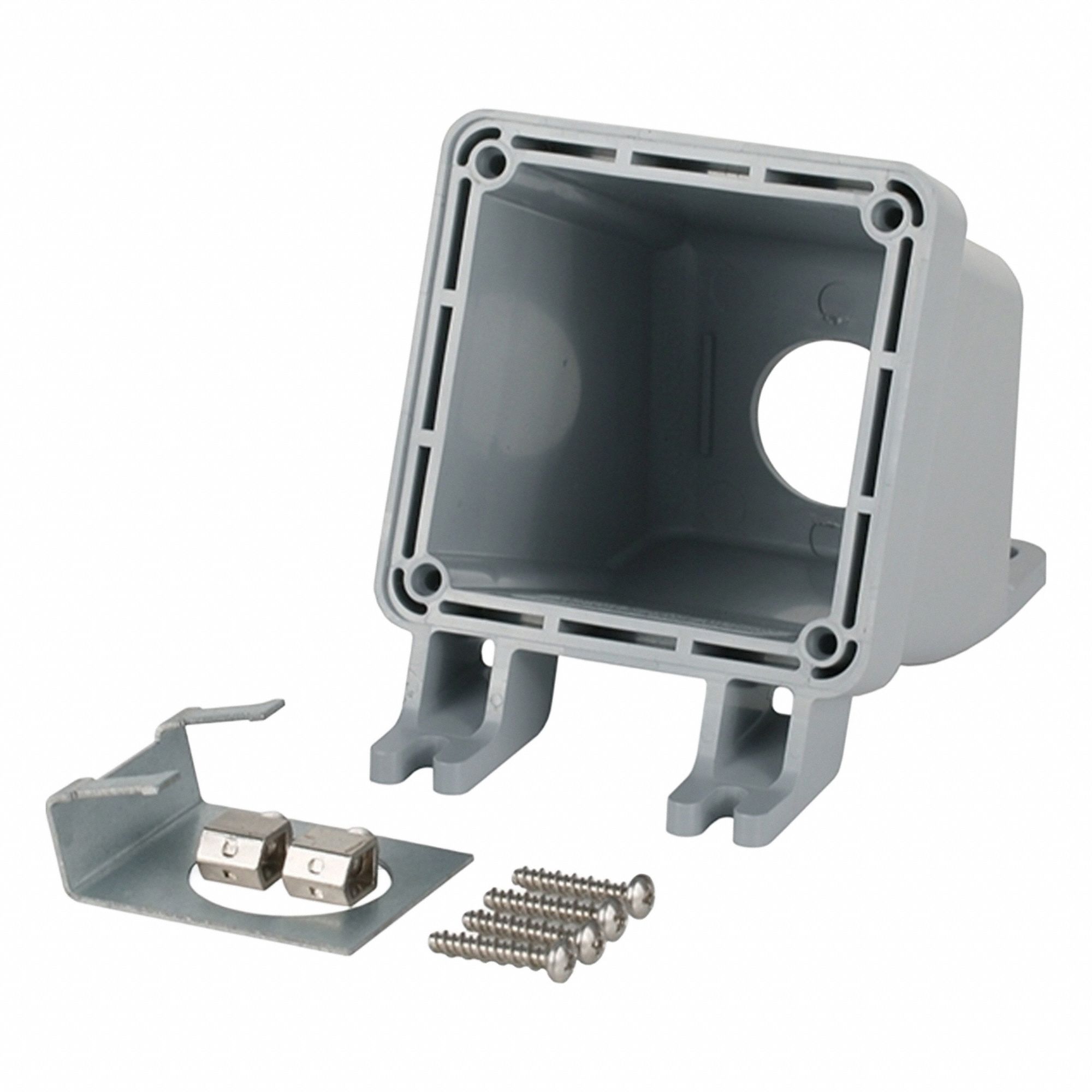 Back Box: Dead End, 1 in Hub Dia, PBT