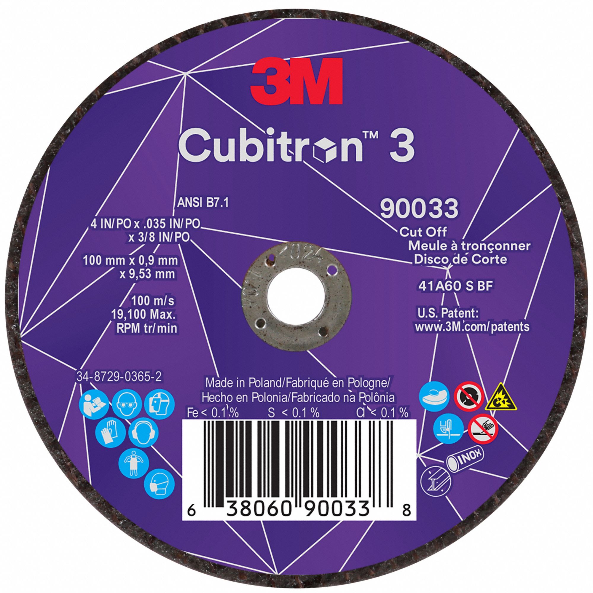3m-cubitron-3-type-1-4-x-0-035-x-3-8-abrasive-cut-off-wheel