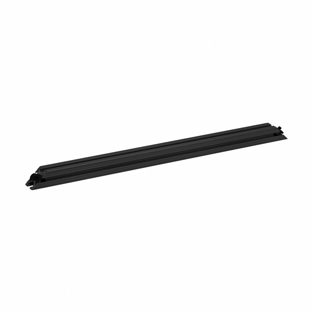 Tube Framing System Profiles: T-Slot Support, 10 Series, 24 in x 1 in x 1 in, Black, Anodized (MPN 2583-BLACK). Key specifications — Brand: 80/20; Finish: Anodized.