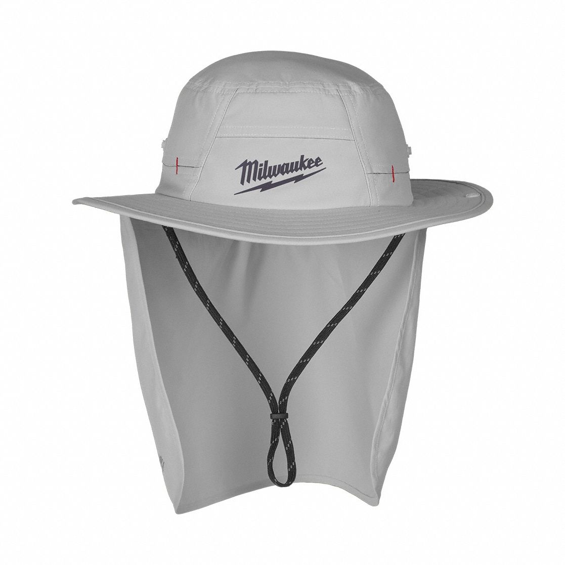 MILWAUKEE TOOL & EQUIPMENT, Gray, L/XL, Sun Hat - 401HX9|M770G-LXL