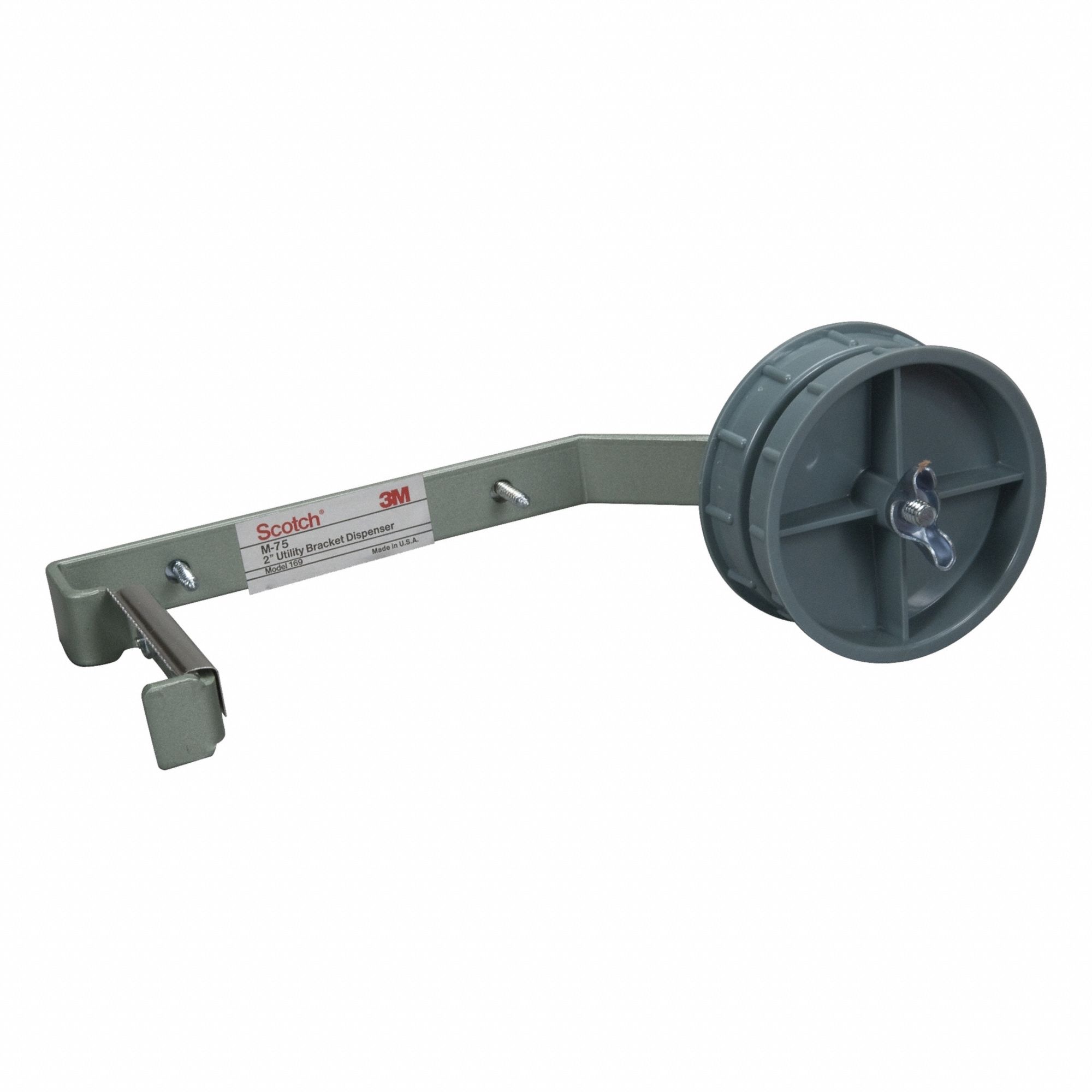 Tape Dispenser Metal Gray