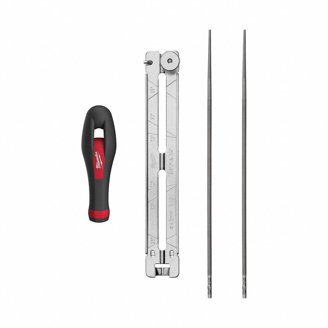 Hand File Set 8 in L 5/32 dia.