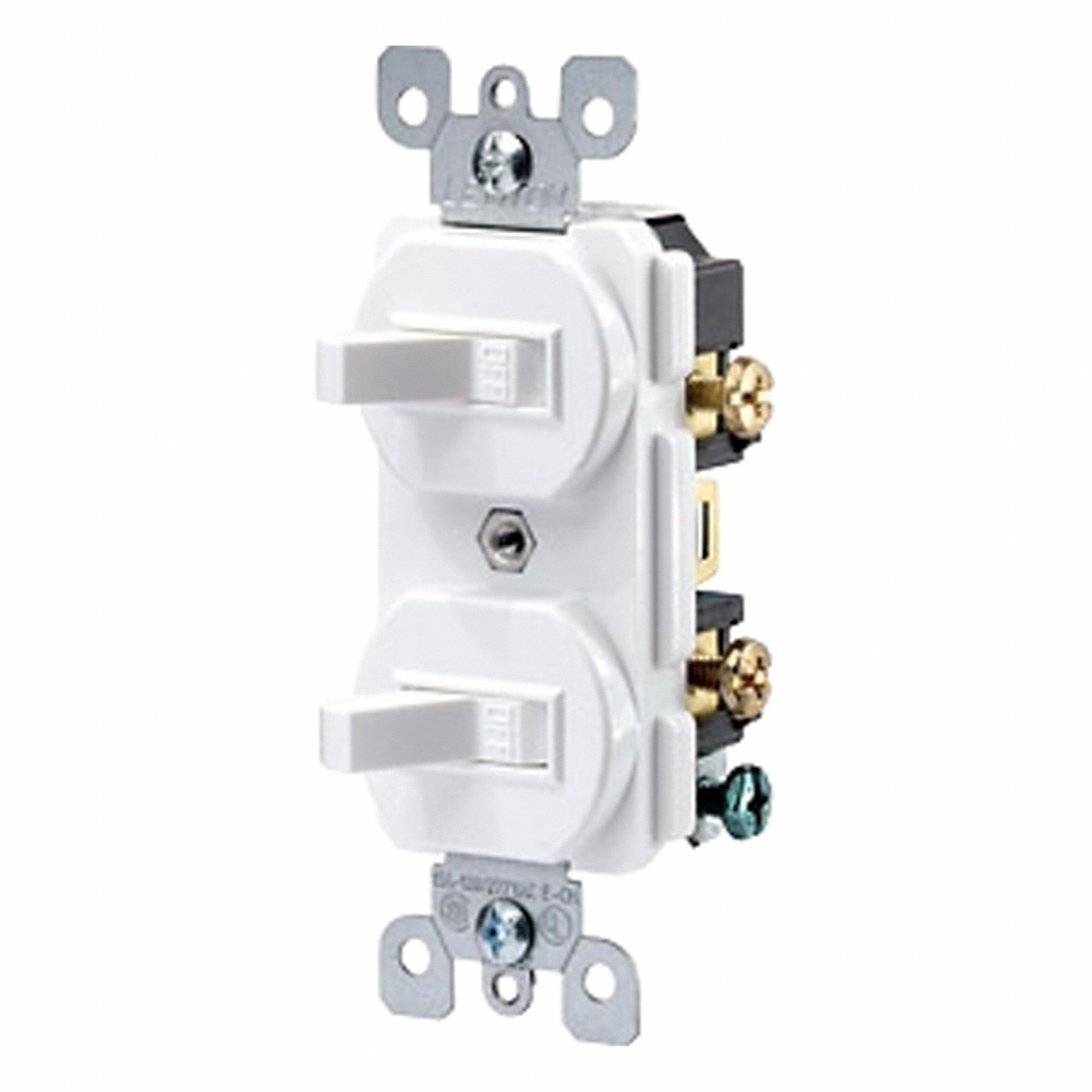 Wall Switch Toggle 20 A White