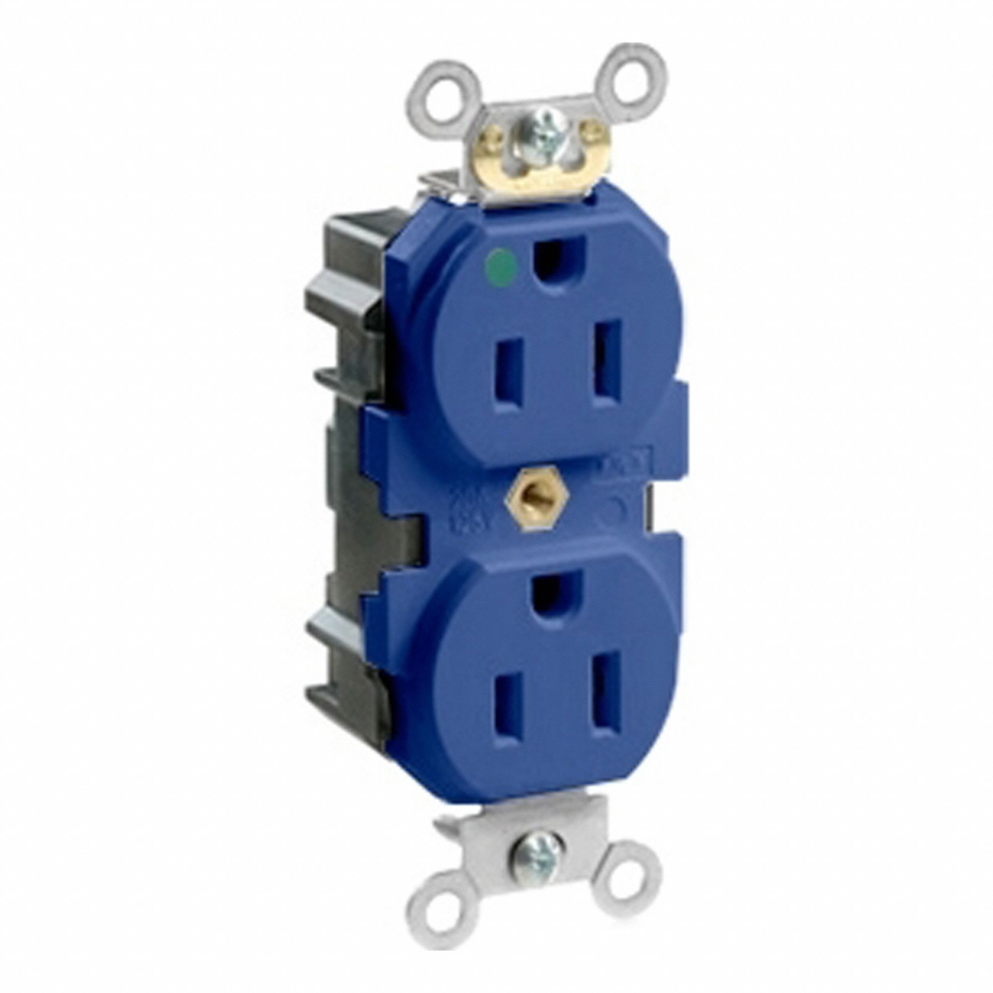 Lev-Lok Dup HG 15A 125V Blu