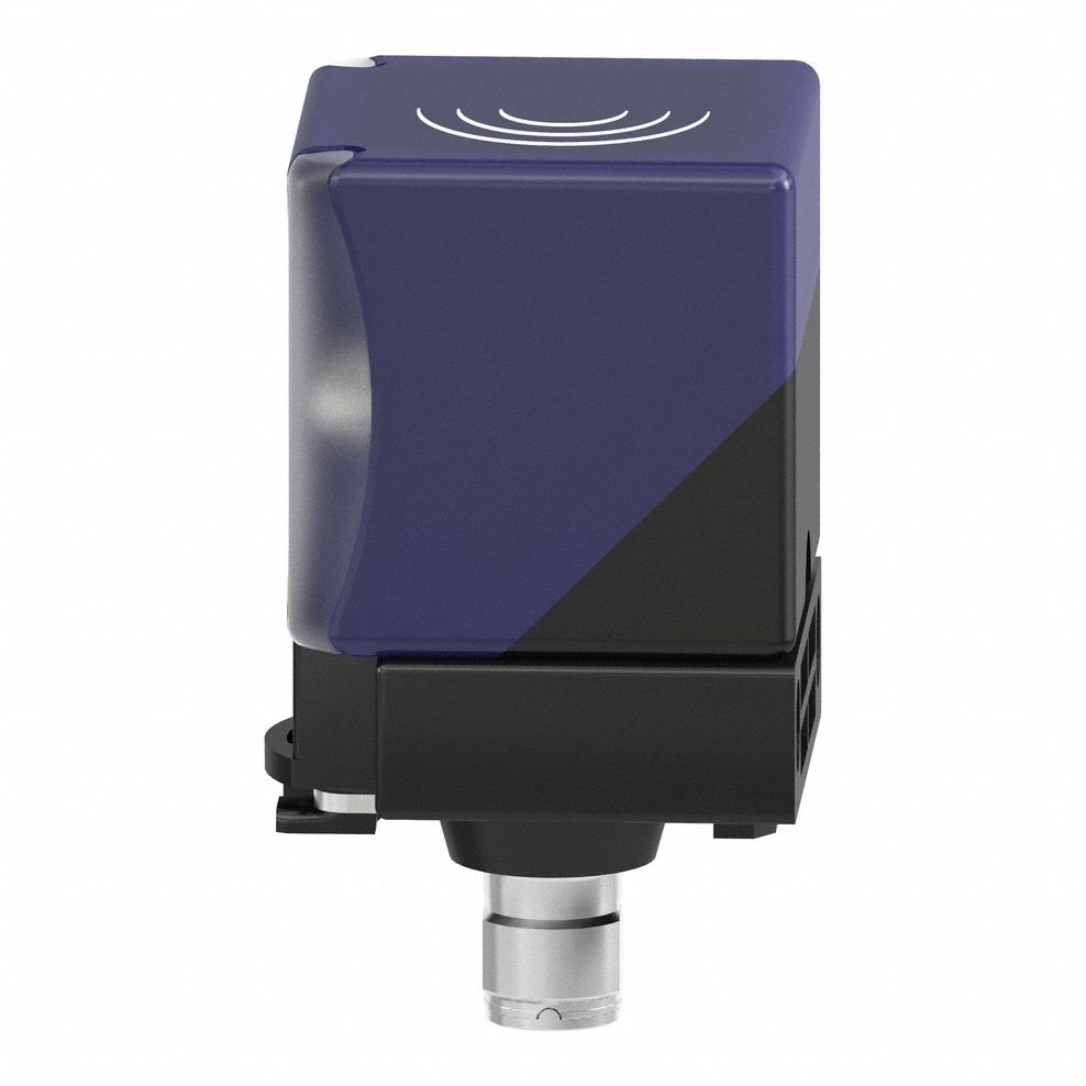 Inductive Rectangular Proximity Sensor: Built-in Connector, Unshielded, PNP