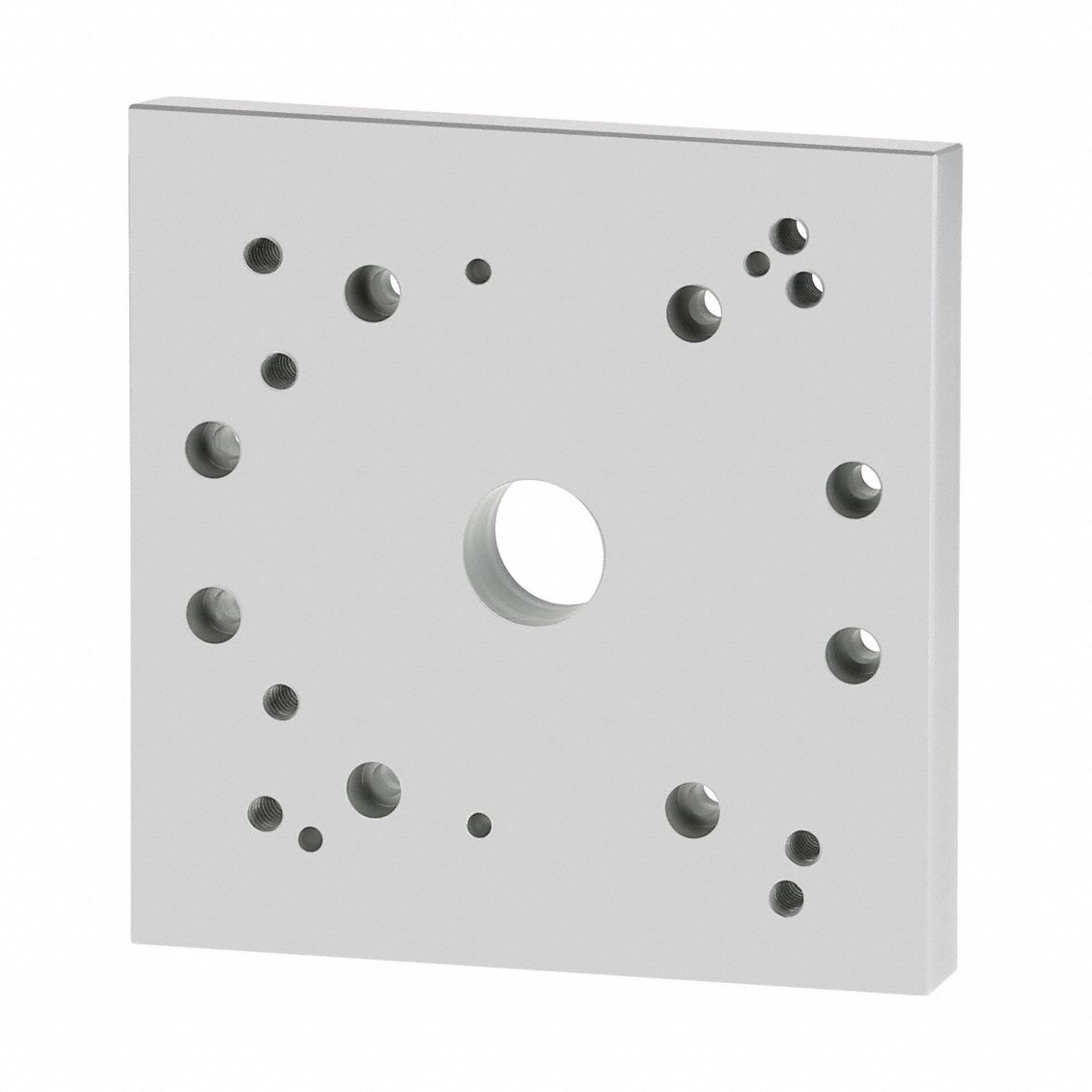 Tube Framing System Profiles: T-Slot Cobot Mounting Plate, 0.75 in H x 8 in W x 8 in L, Inch, Mobile
