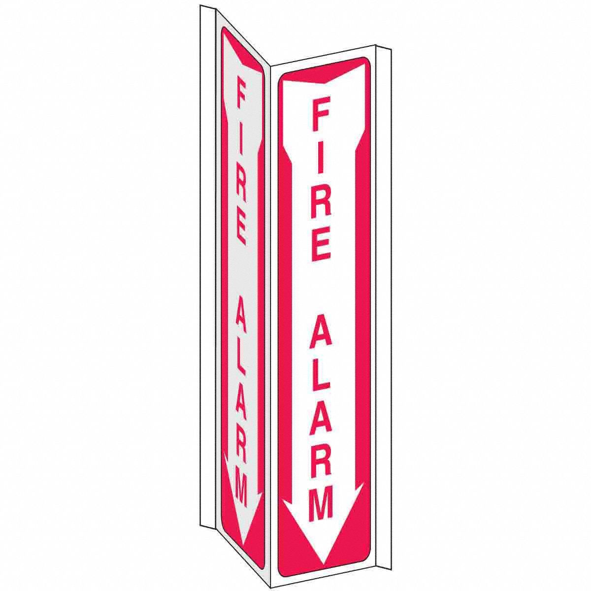 3 WAY SIGN FIRE ALARM