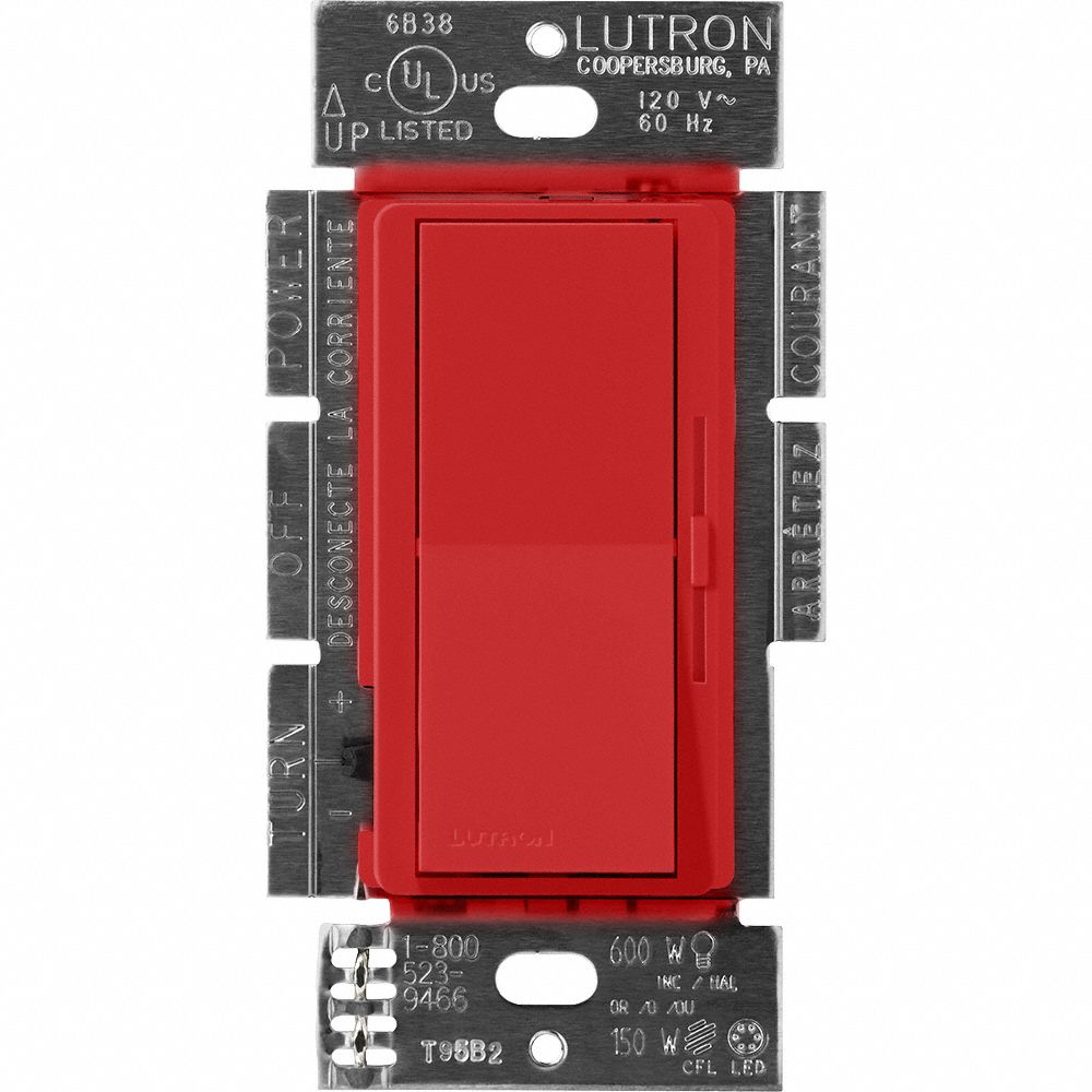 Dimmer 0-10V Control 120-277V Signal Red