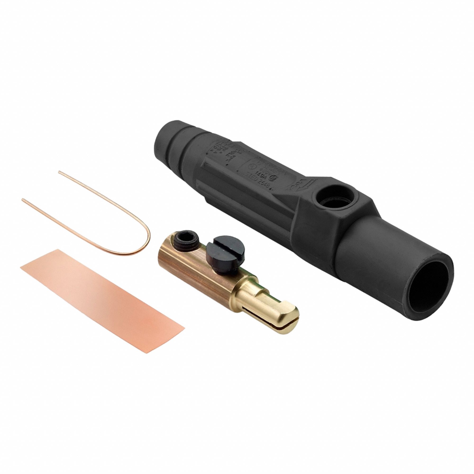 Single Pole Inline: Male, Black, 600V AC/600V DC, 150 A, Single Set Screw Termination, 15 Series (MPN 15D21-UE). Key specifications — Gender: Male; Series: 15; Brand: LEVITON.