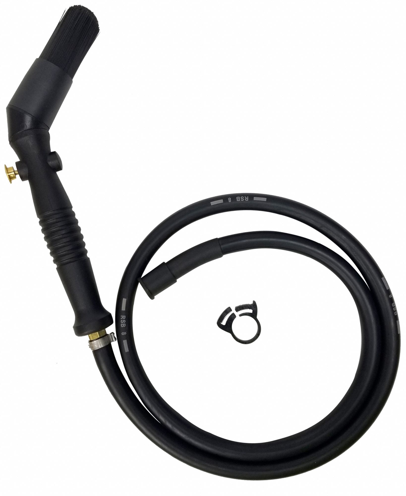 Angled Brush Assembly with 4 ft Hose