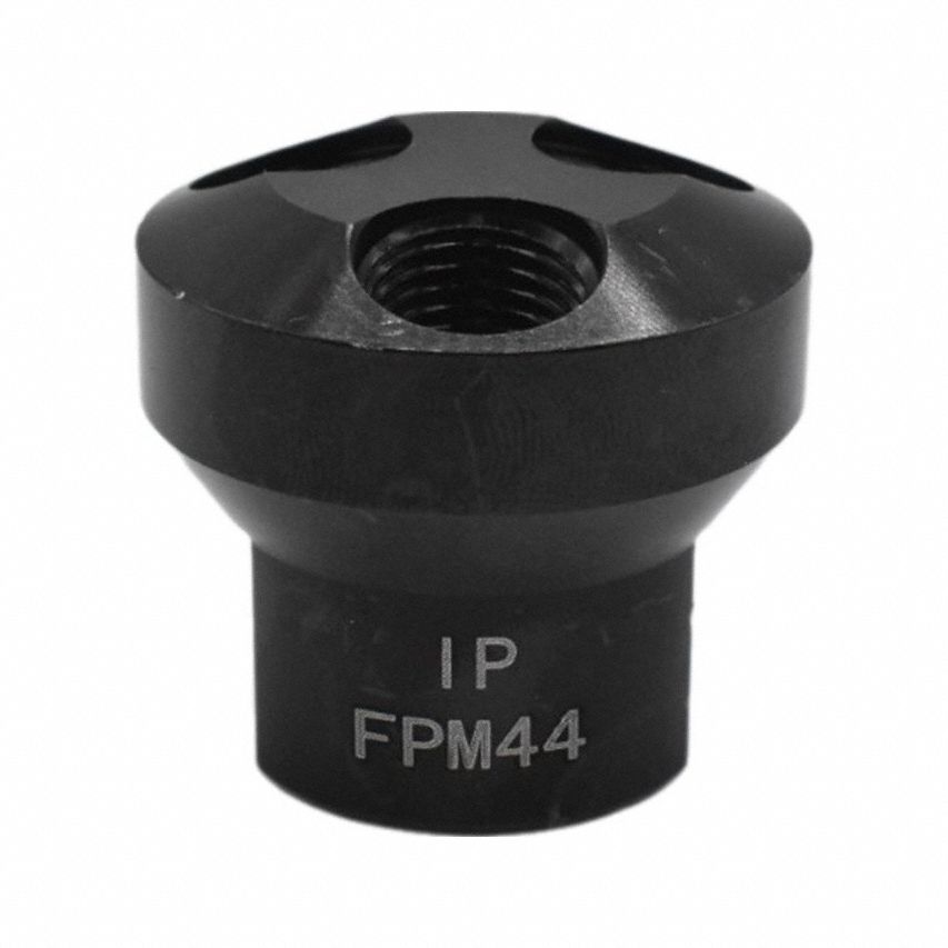 Pipe Manifold Fitting: Inline, Round, Aluminum, 1/4 in Quick-Disconnect Insert