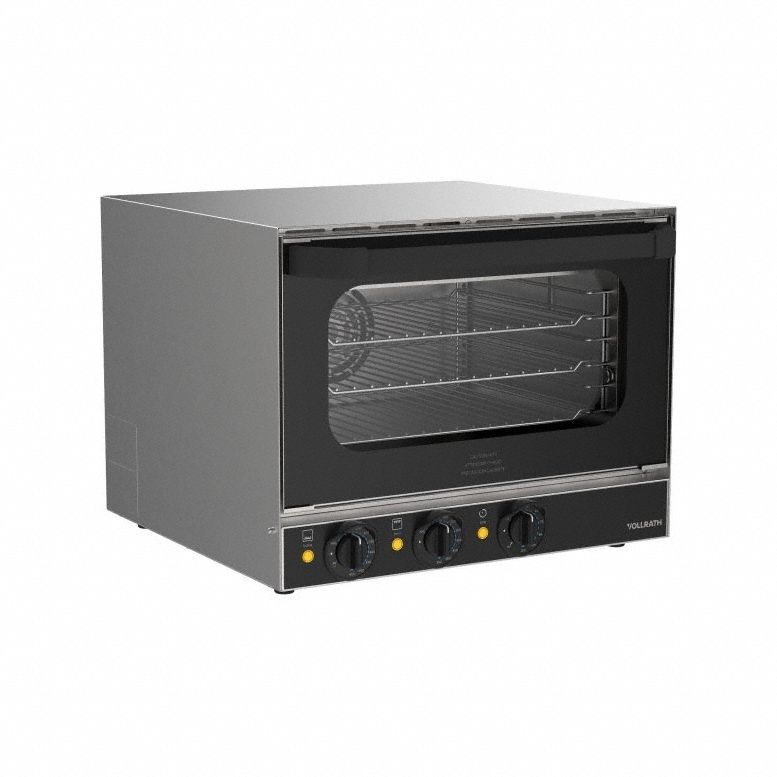 Oven: Half Size Oven Size, 3 Shelves, Wire Shelves, 1, 440 W Watt