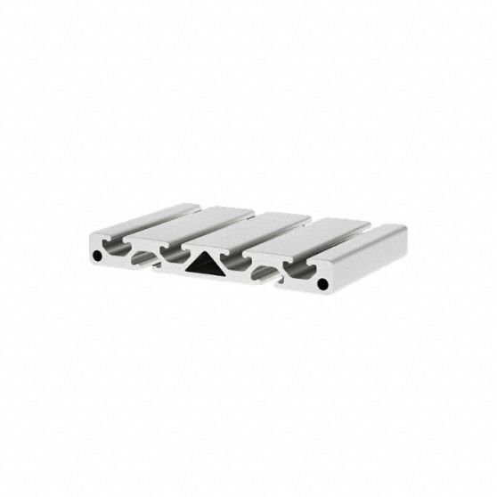 T-Slot Framing System Profiles: Rectangle, 40 Series, Smooth, Half-Double, 3 m Nom Lg, 6 Slots, Std (MPN 40-1620-3M). Key specifications — Brand: 80/20; Material: Aluminum.