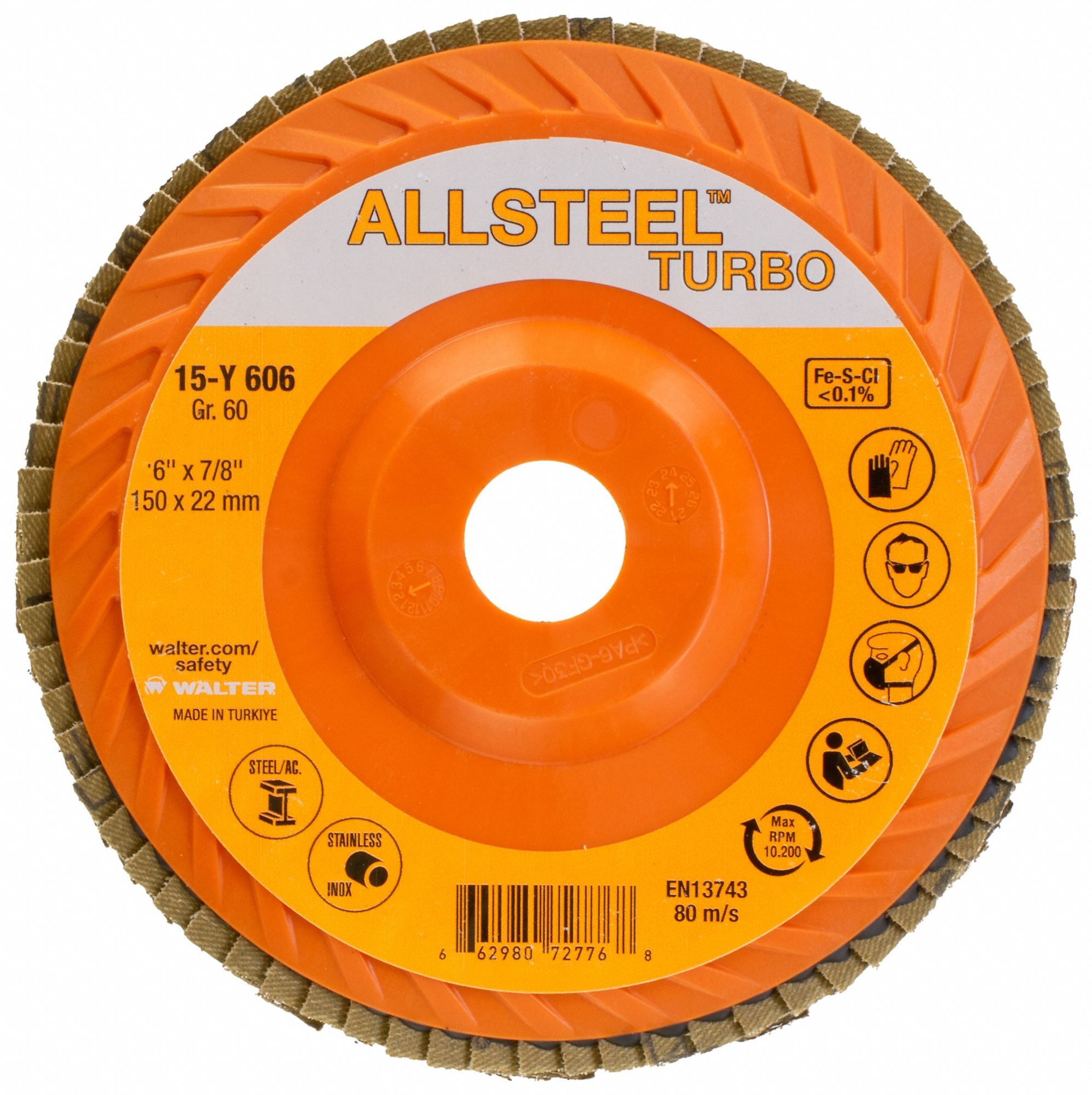 Sanding Discs 6 Dia PK25