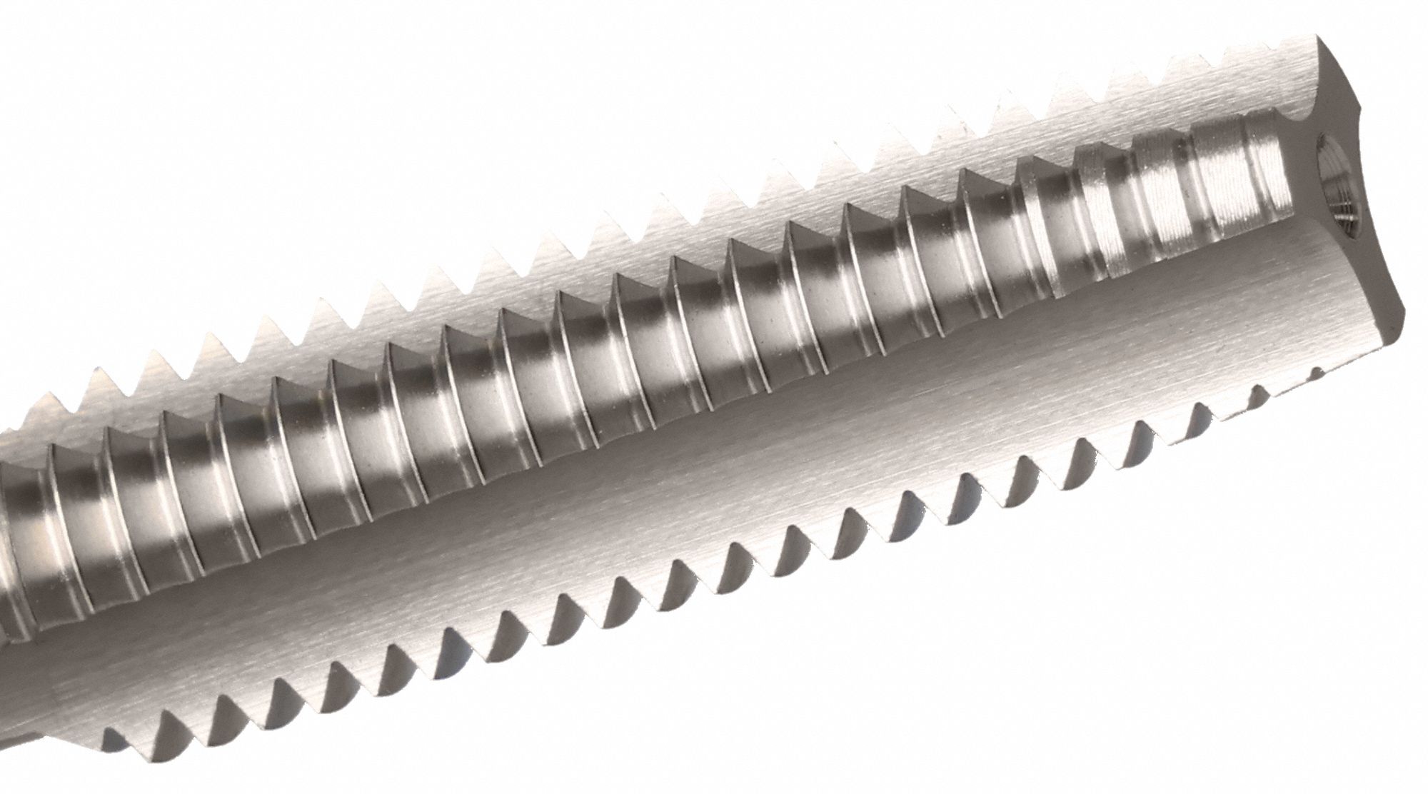 CLEVELAND Straight Flute Tap: 1/2"-20 UNF, H3 / 2B, 3 Flute, Plug Chamfer, High Speed Steel (MPN C54740)