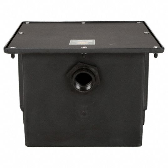 ZURN, 30 lb Capacity, 15 gpm Flow Rate, Grease Interceptor 53XU50