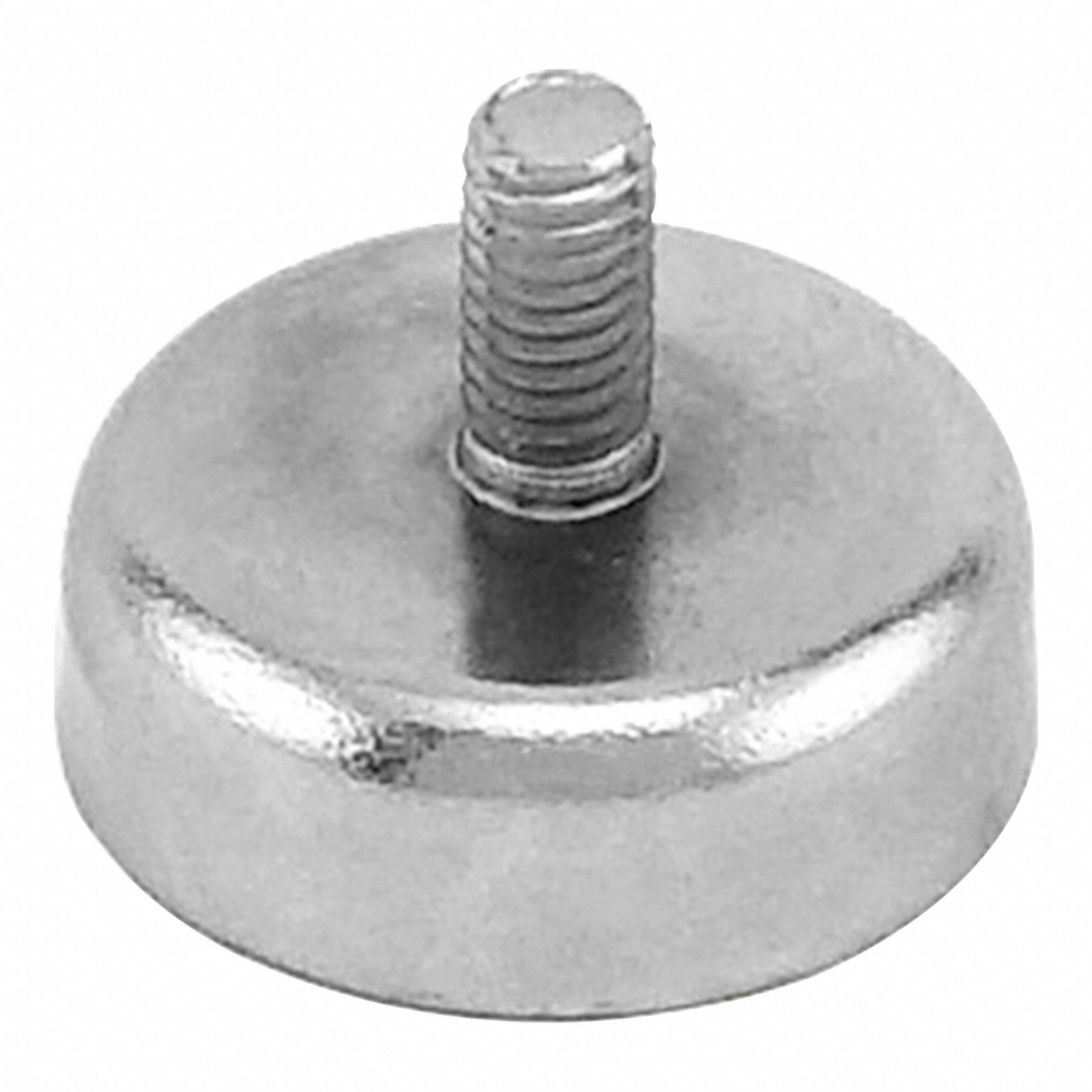 Rare Earth Magnet: Neodymium, 25/32 in Outside Dia, 0.276 in Thick, Disc Magnet, 42