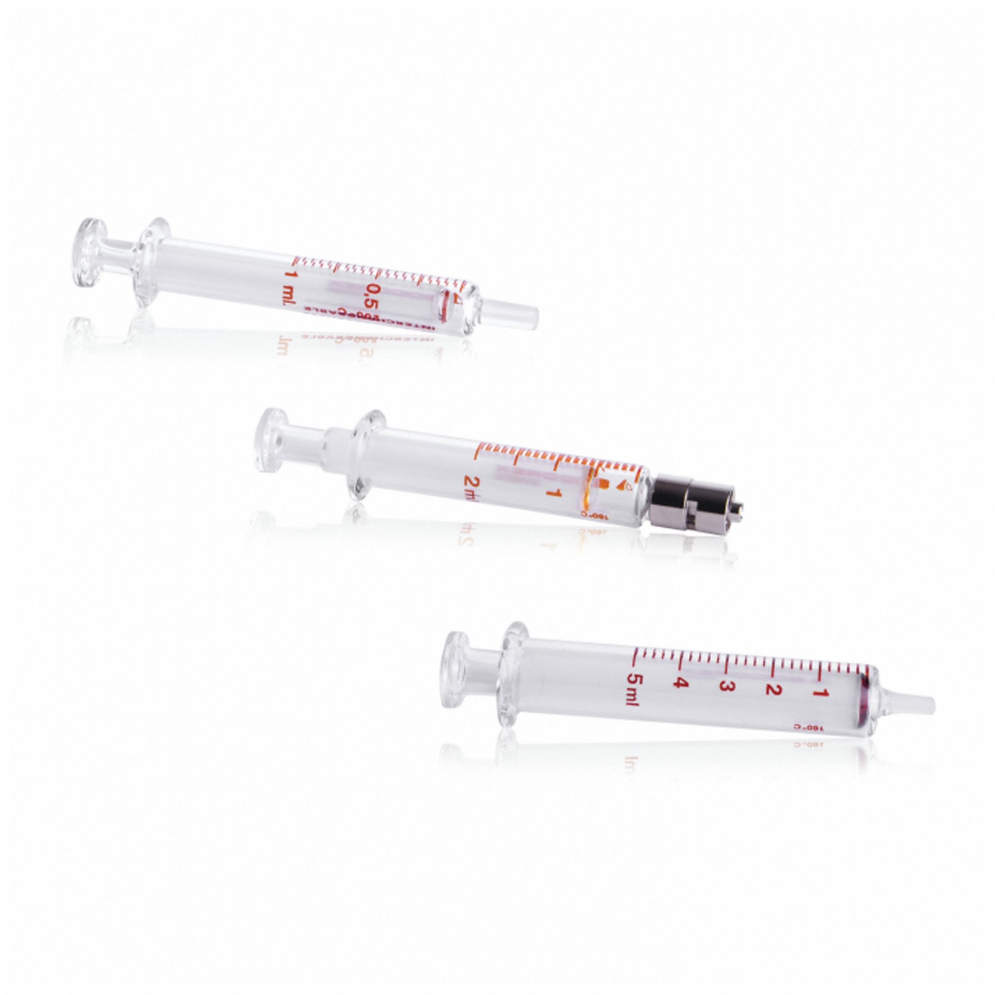 Glass Syringe, 30 mL, Glass Luer, PK2