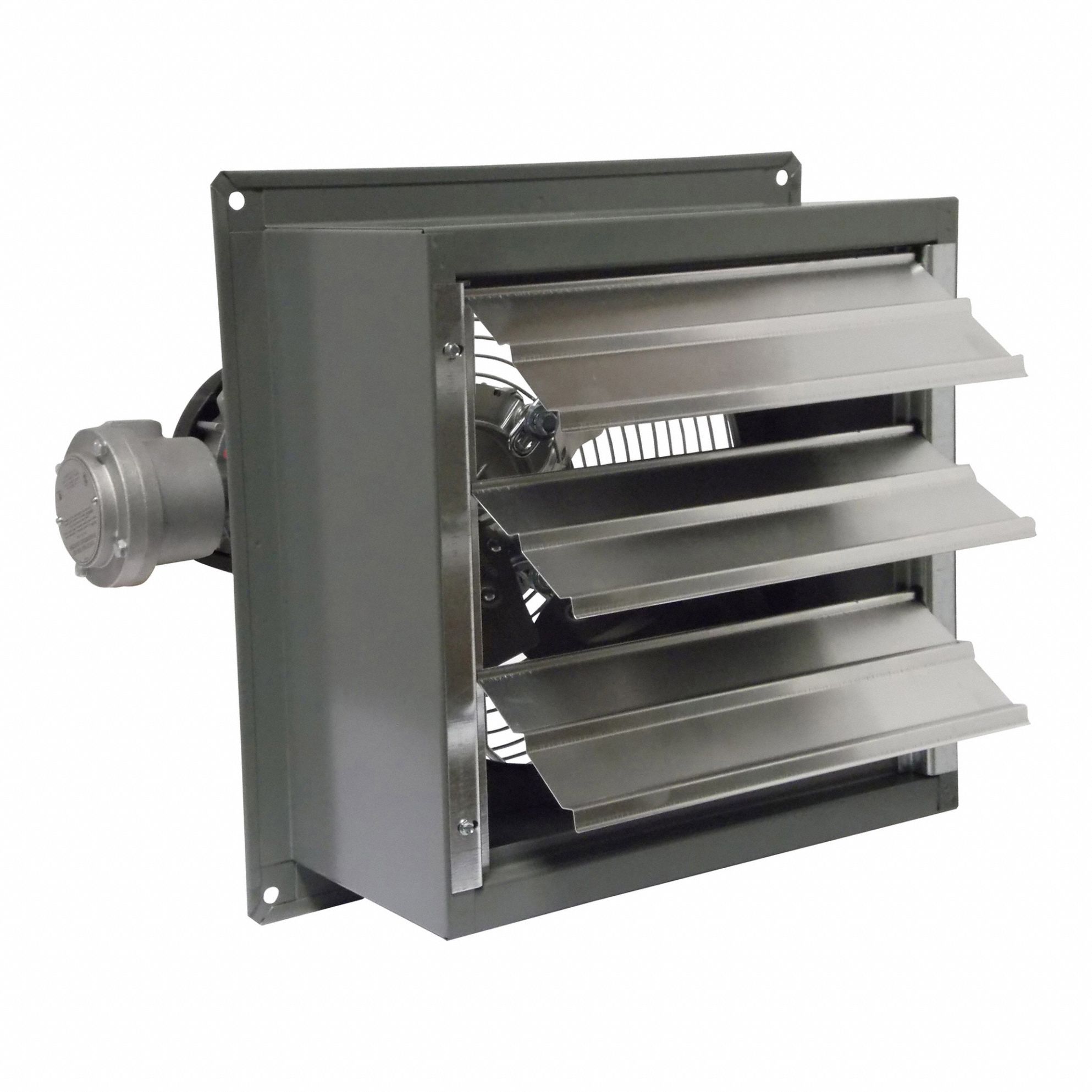 12 in Blade, 1 Speed, Shutter Mounted Hazardous Location Exhaust