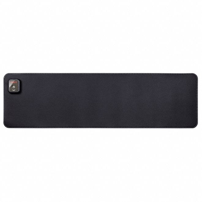 Desk Pad: Black, Faux Leather, 7 7/8 in Overall Lg, 27 5/8 in Overall Wd, 1/8 in Thick