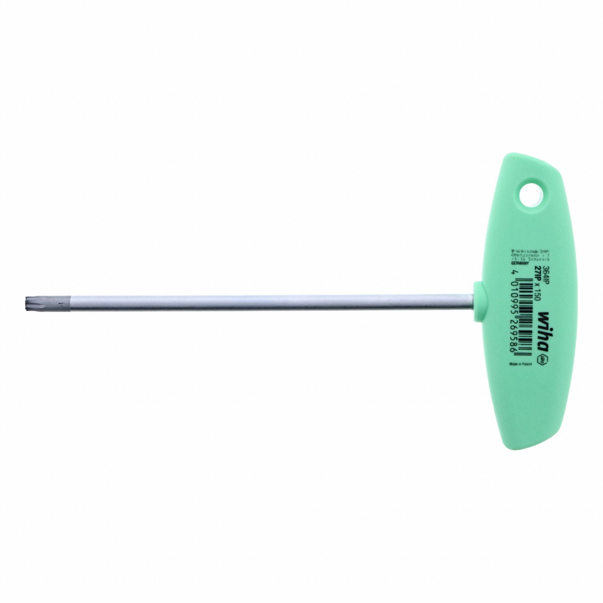 Torx and Torx Plus Keys: Torx Plus, IP27 Tip Size, Steel, T-Handle