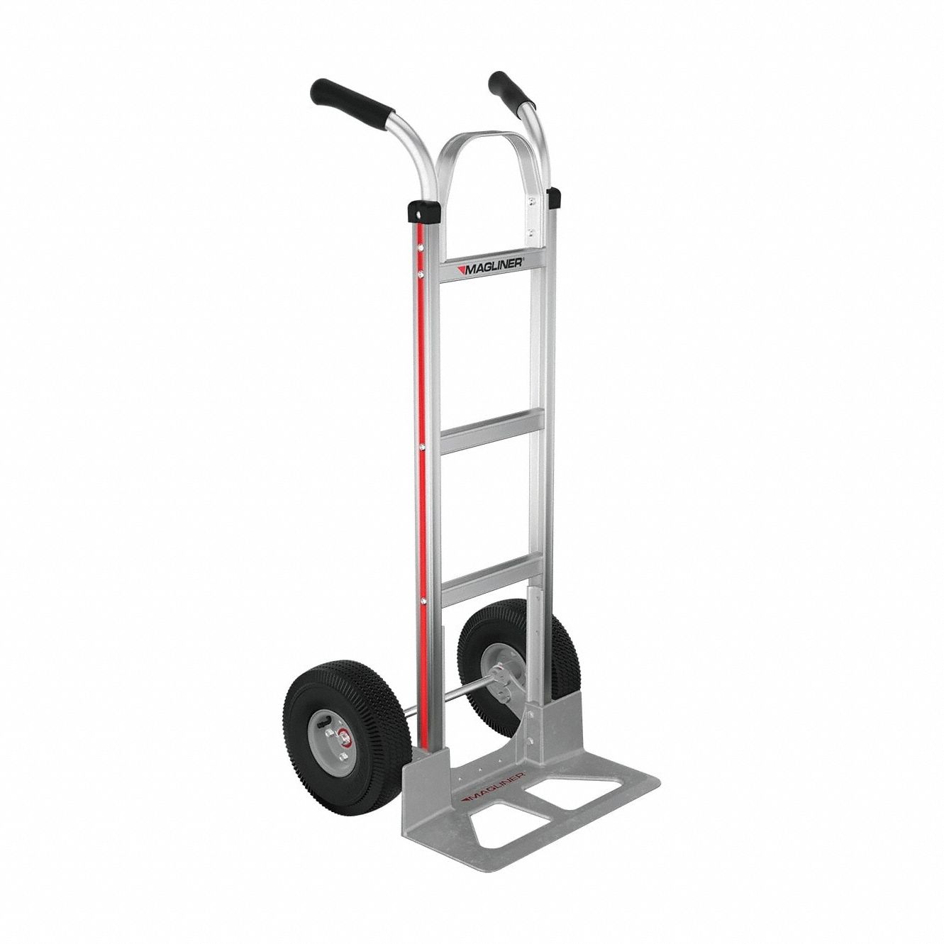Corrosion-Resistant Modular Aluminum General Purpose Hand Truck: 500 lb Load Capacity, Dual