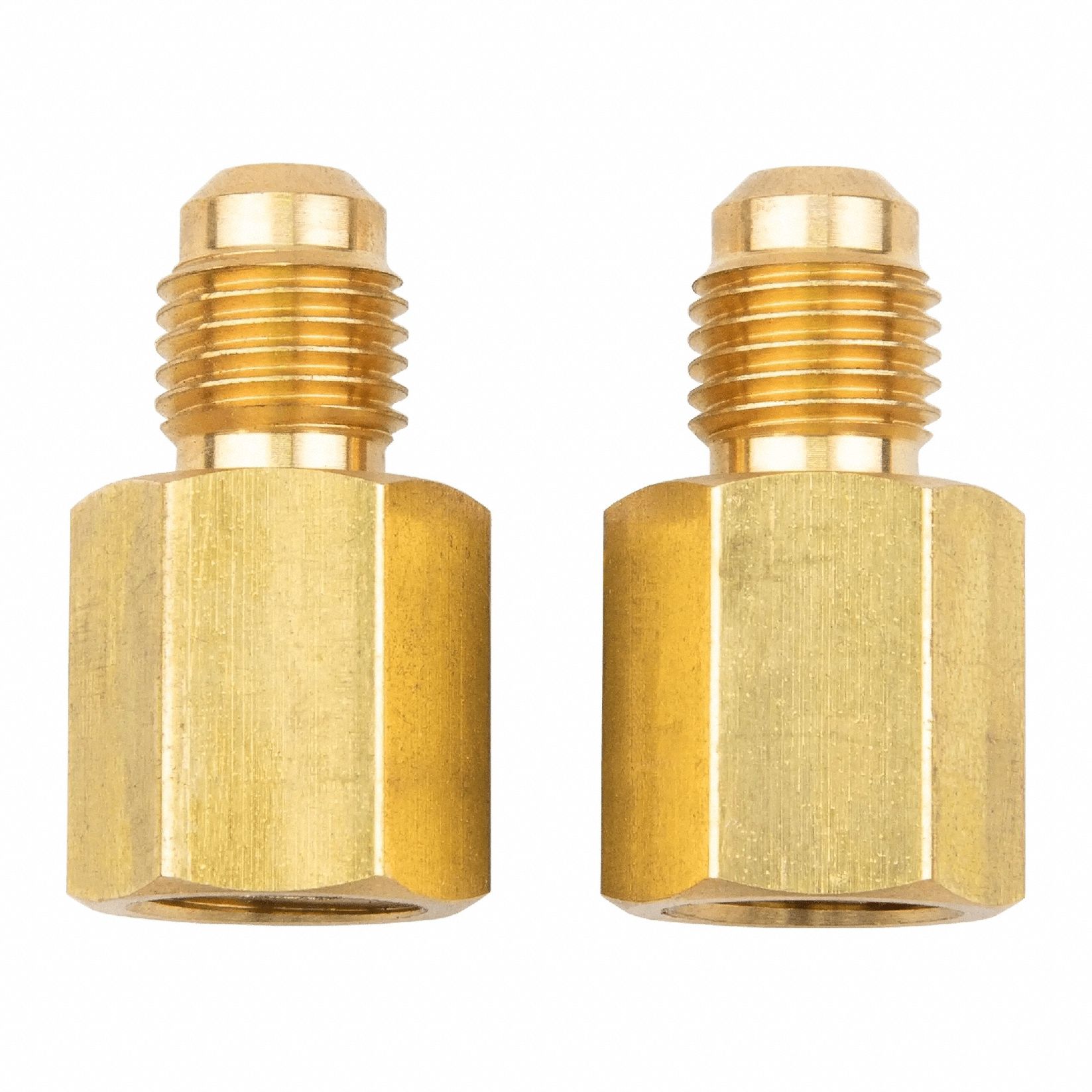 Step Adapter: 180° Angle, Input 5/16 in Female SAE Right-Hand, A2L Compatible