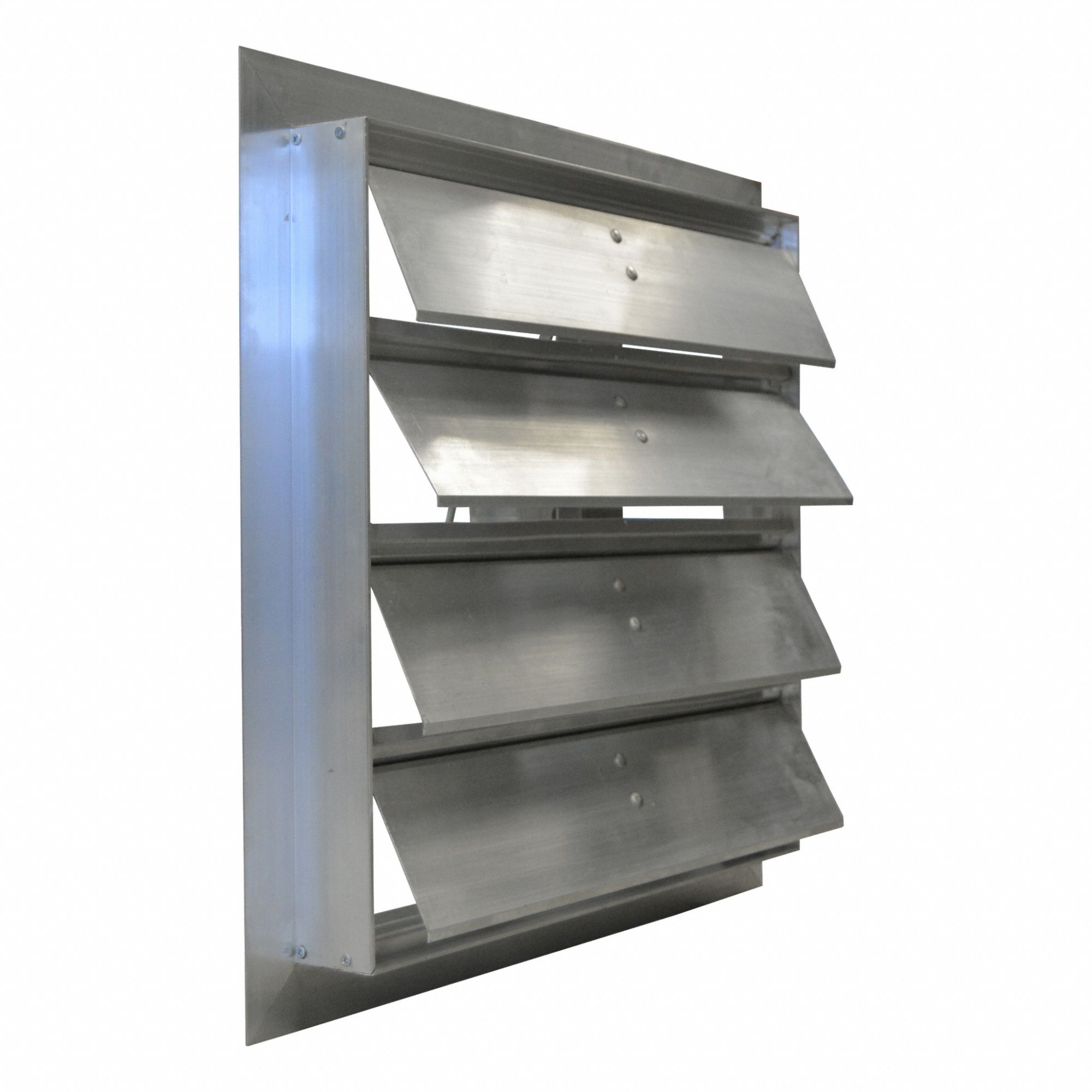 For 18 in Nominal Duct Dia, Single Panel, Motorized Damper - 844J01 ...