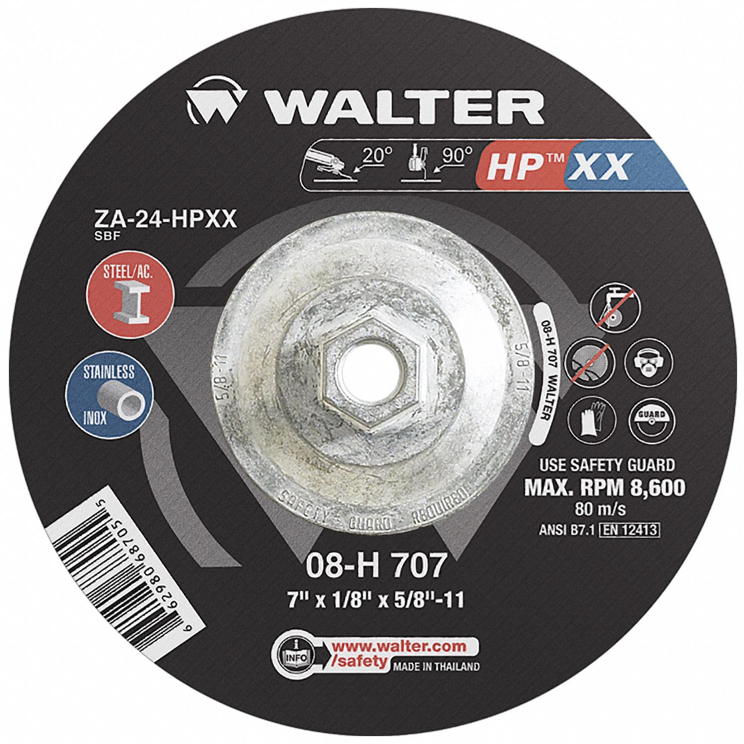 Sanding Discs 6 L White 6 dia.