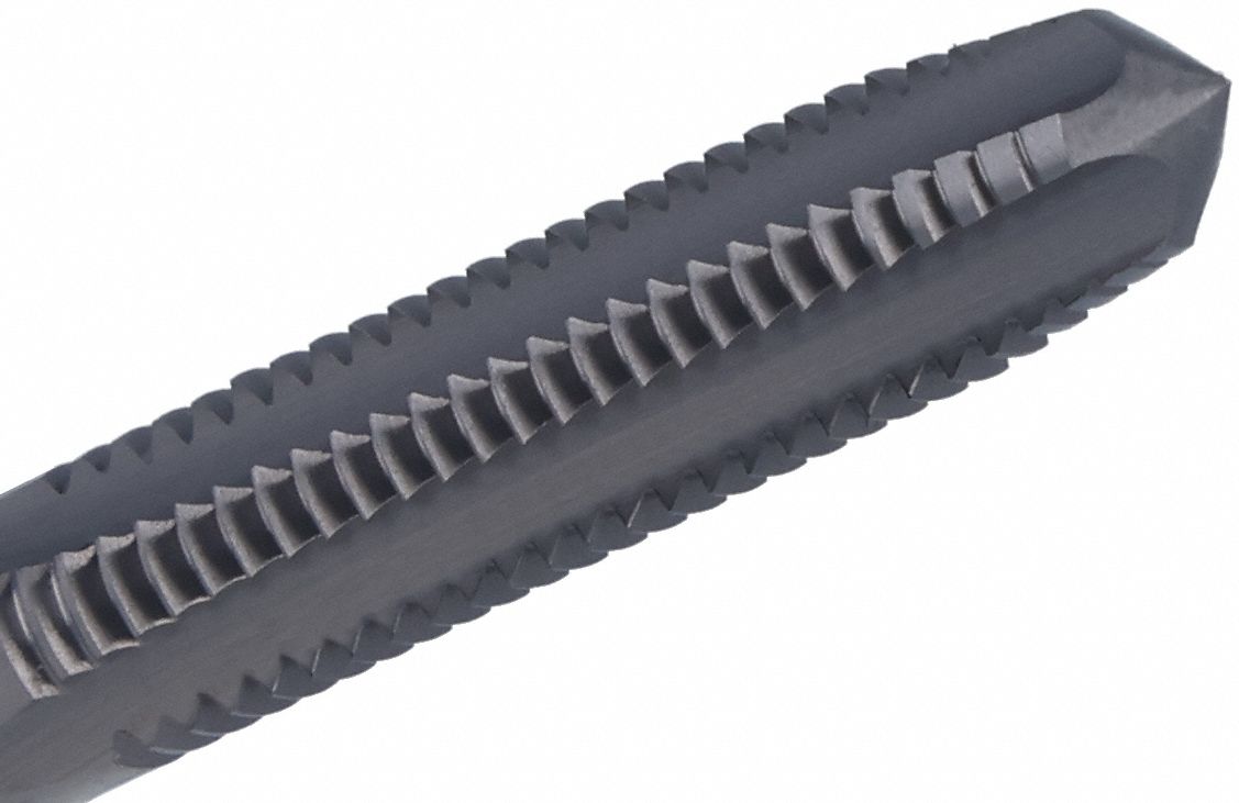 CLEVELAND Straight Flute Tap: 1/4"-20 UNC, H3 / 2B, 4 Flute, Plug Chamfer (MPN C56062)