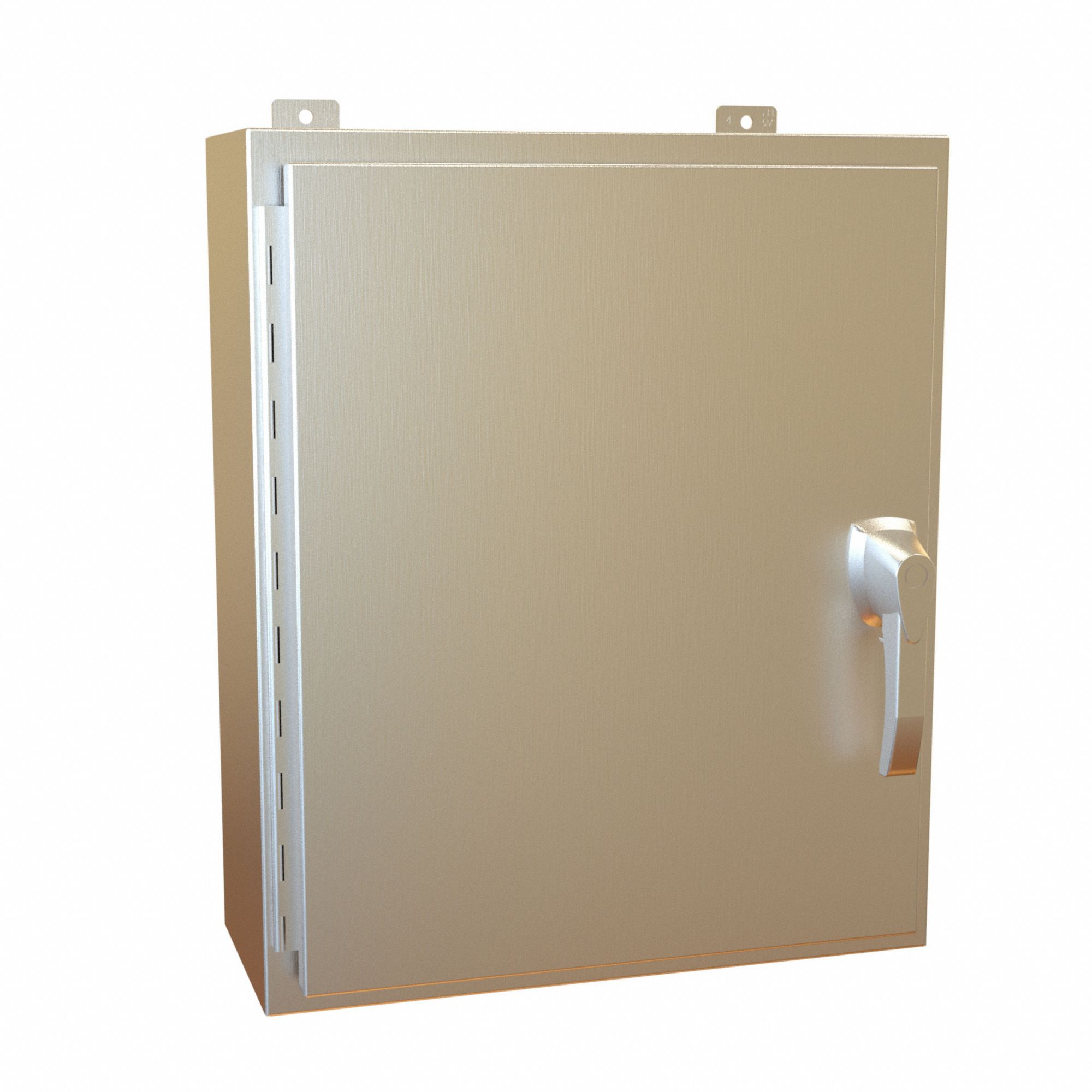 Electrical Enclosure: Stainless Steel, 24 in x 20 in x 8 in, NEMA 12/13/3R/4/4X, Solid Cover