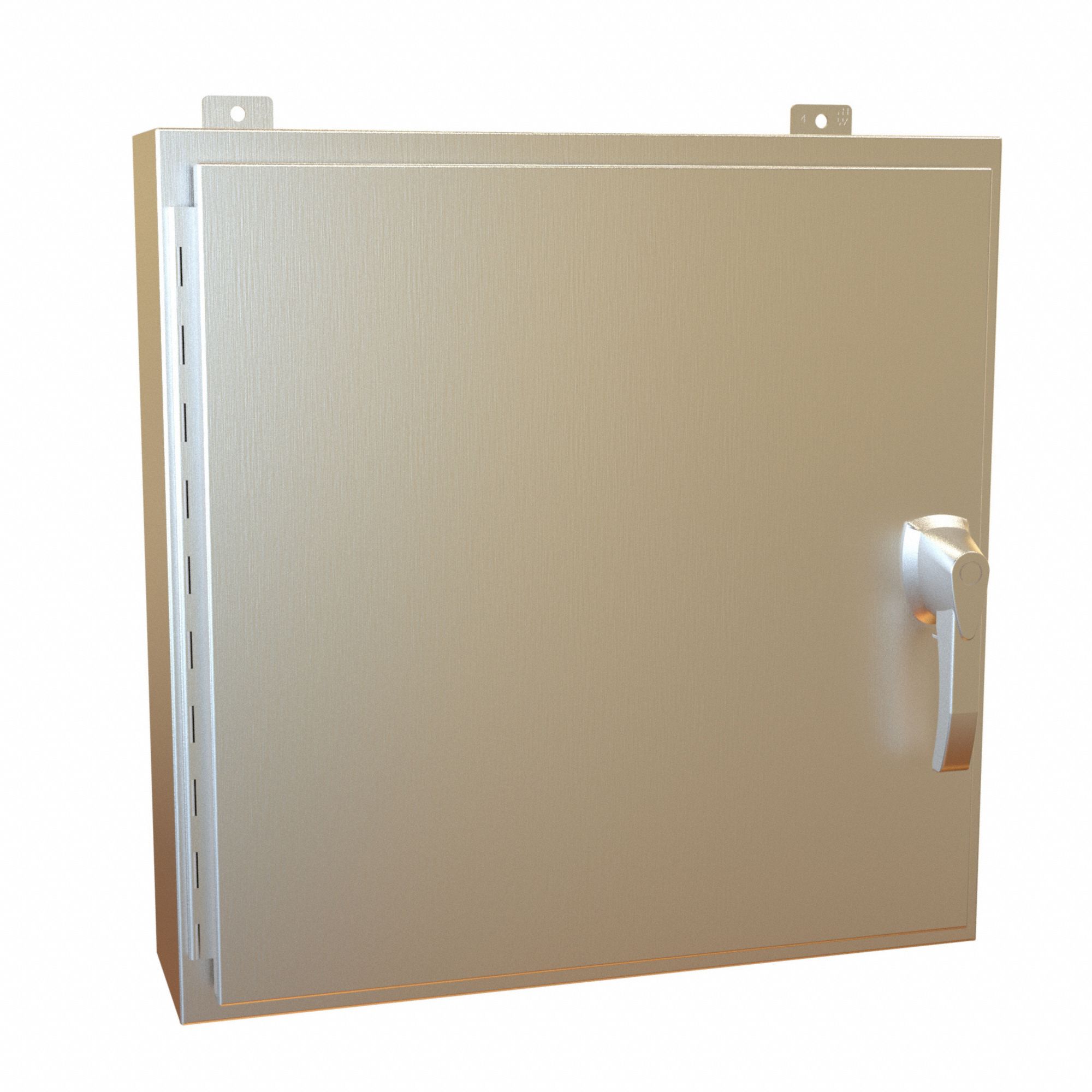 Electrical Enclosure: Stainless Steel, 24 in x 24 in x 6 in, NEMA 12/13/3R/4/4X, Solid Cover