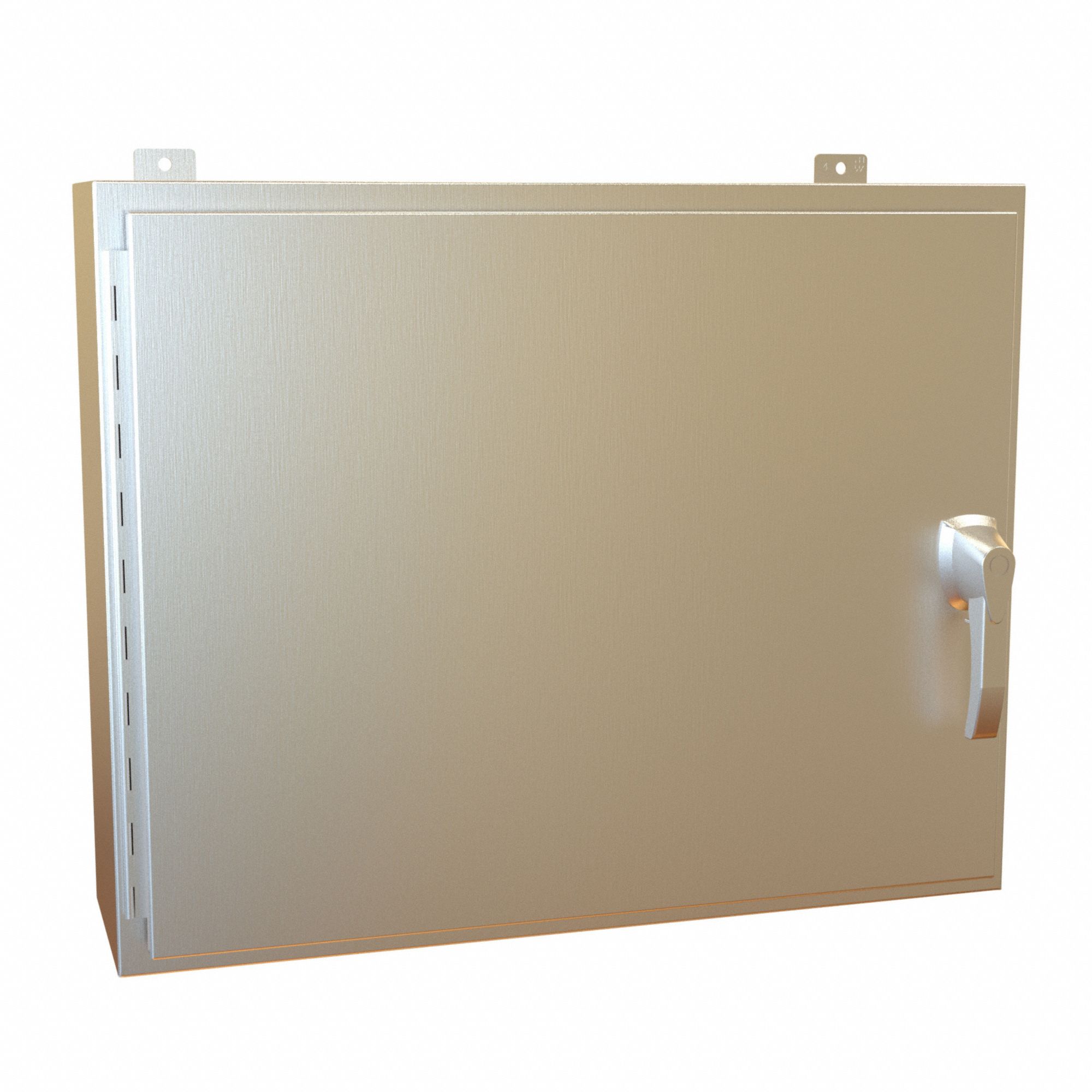 Electrical Enclosure: Stainless Steel, 24 in x 30 in x 8 in, NEMA 12/13/3R/4/4X, Solid Cover