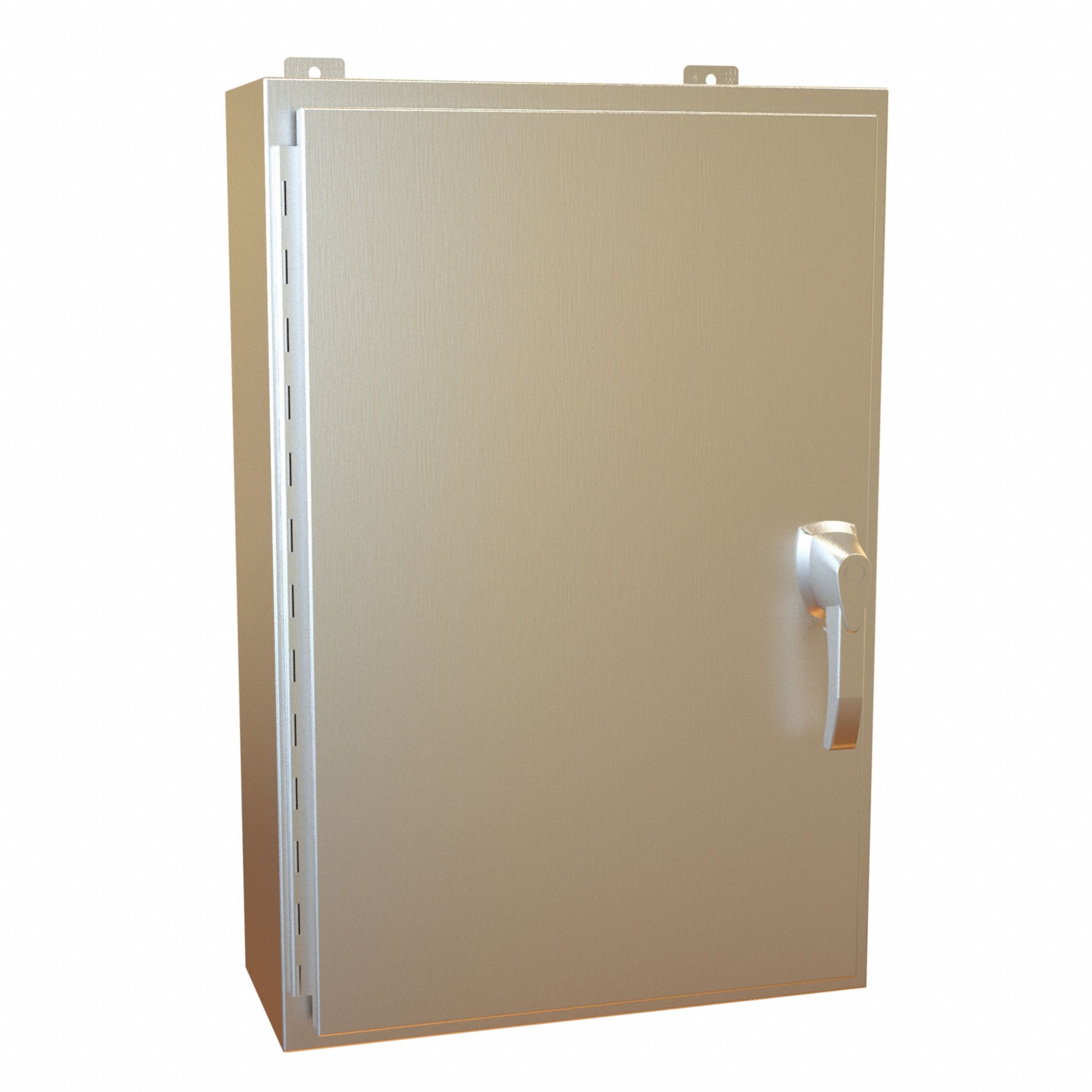 Electrical Enclosure: Stainless Steel, 30 in x 20 in x 8 in, NEMA 12/13/3R/4/4X, Solid Cover