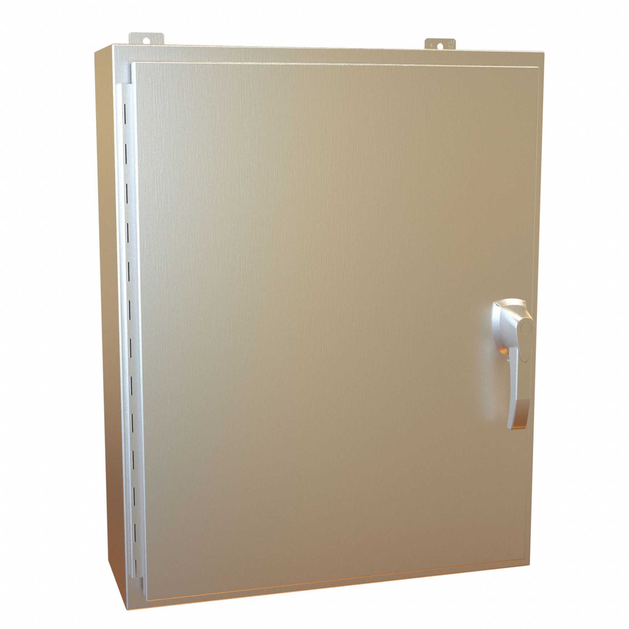Electrical Enclosure: Stainless Steel, 30 in x 24 in x 8 in, NEMA 12/13/3R/4/4X, Solid Cover