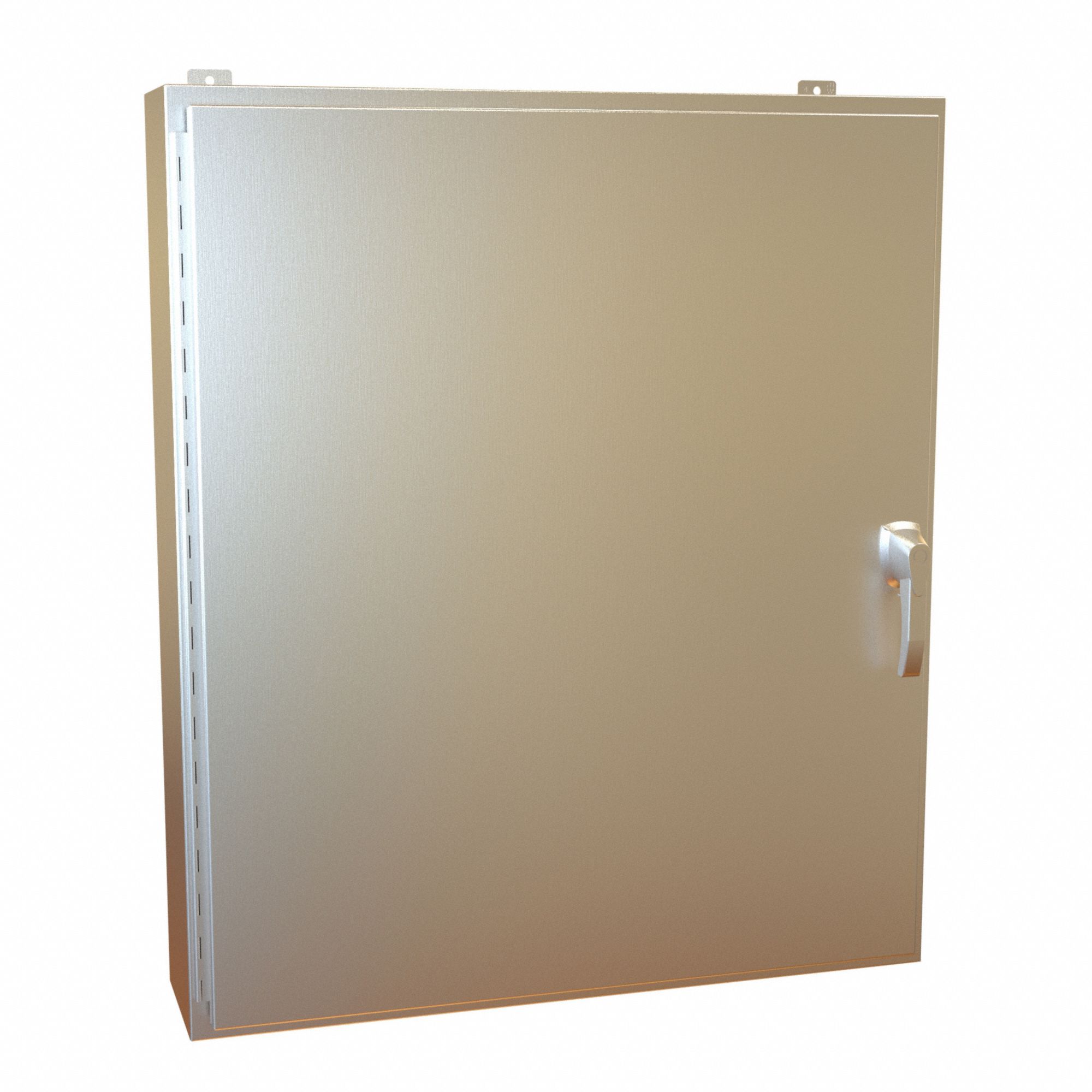 Electrical Enclosure: Stainless Steel, 42 in x 36 in x 8 in, NEMA 12/13/3R/4/4X, Solid Cover
