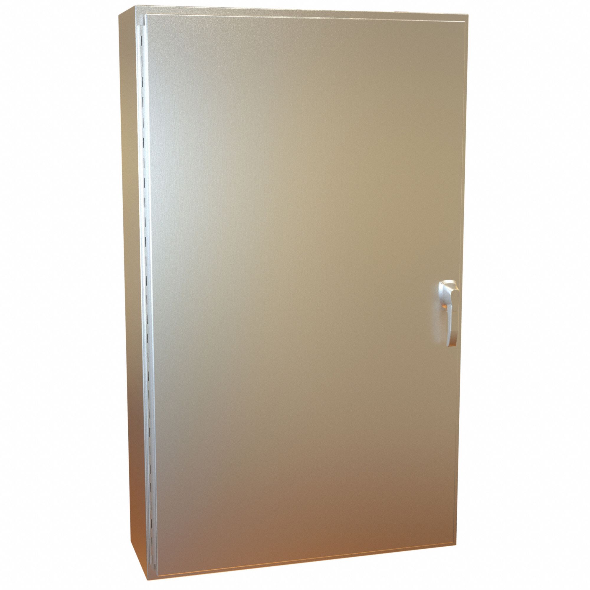 Electrical Enclosure: Stainless Steel, 60 in x 36 in x 12 in, NEMA 12/13/3R/4/4X, Hinged