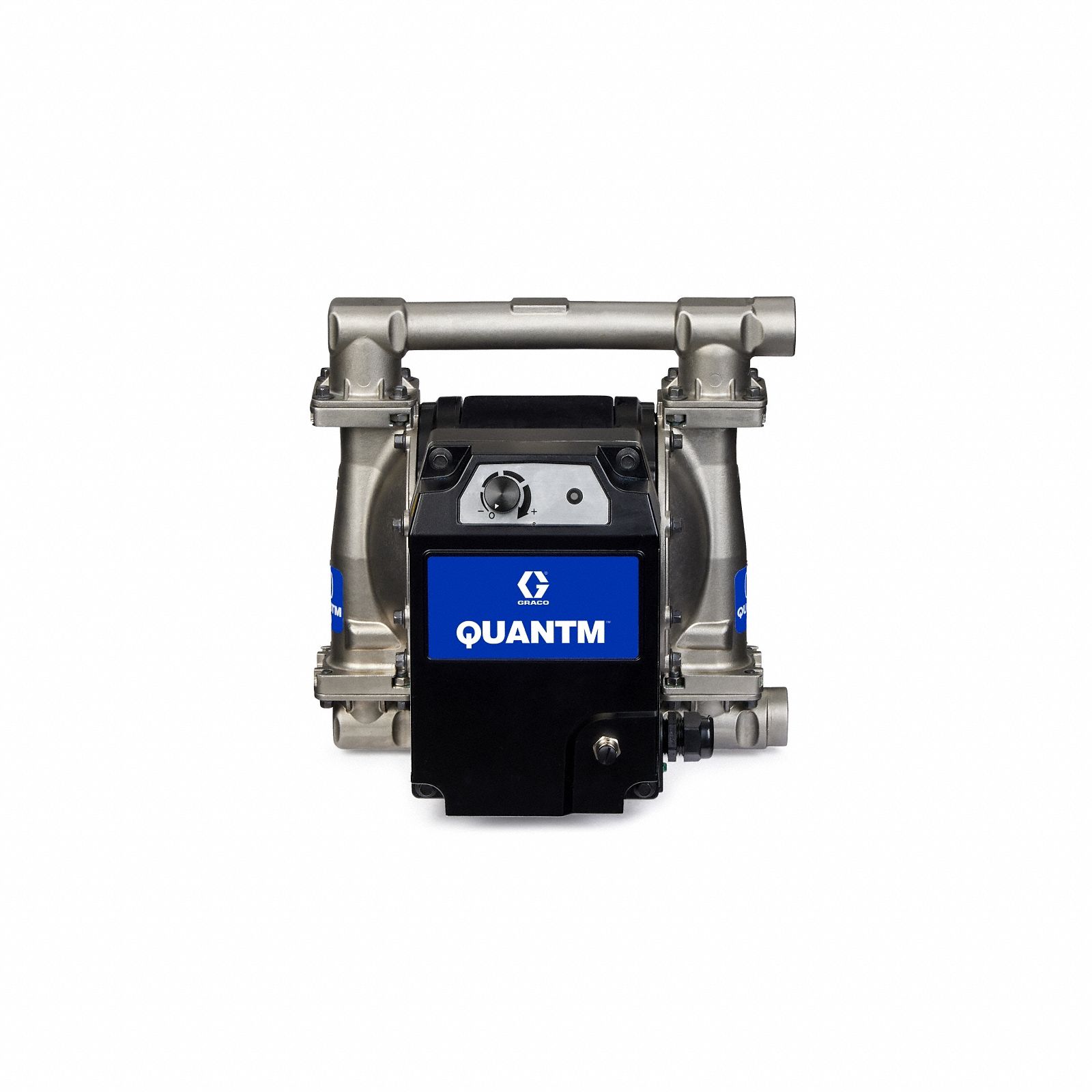 Electric Diaphragm Pump: Polypropylene Body, 1 in Fluid Connection Size, Flange Connection