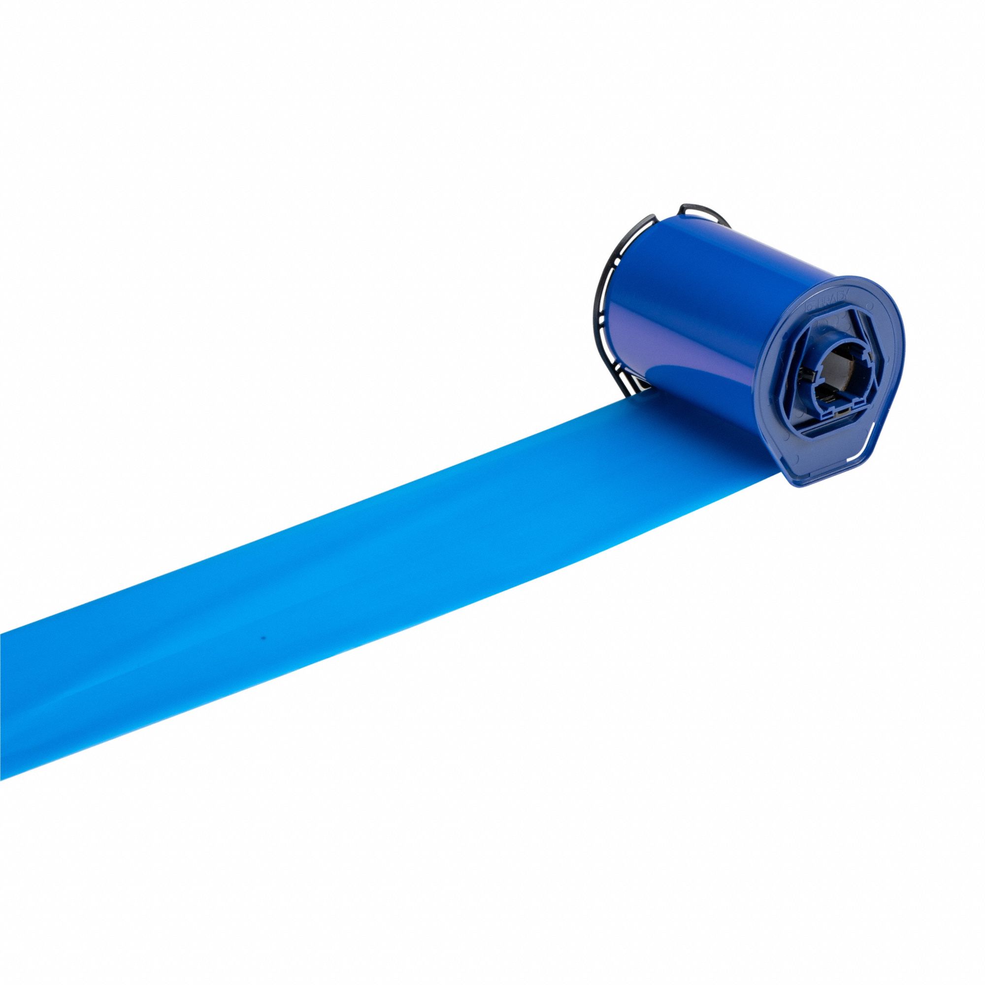 Single-Color Printer Ribbon: 3 17/64 in x 984 ft, Blue, Resin, R4400