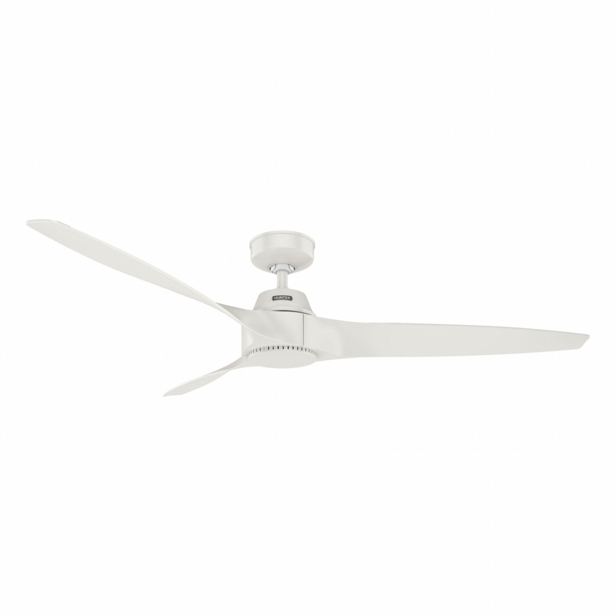 Ceiling Fan White 60 in Dia 3 Blade