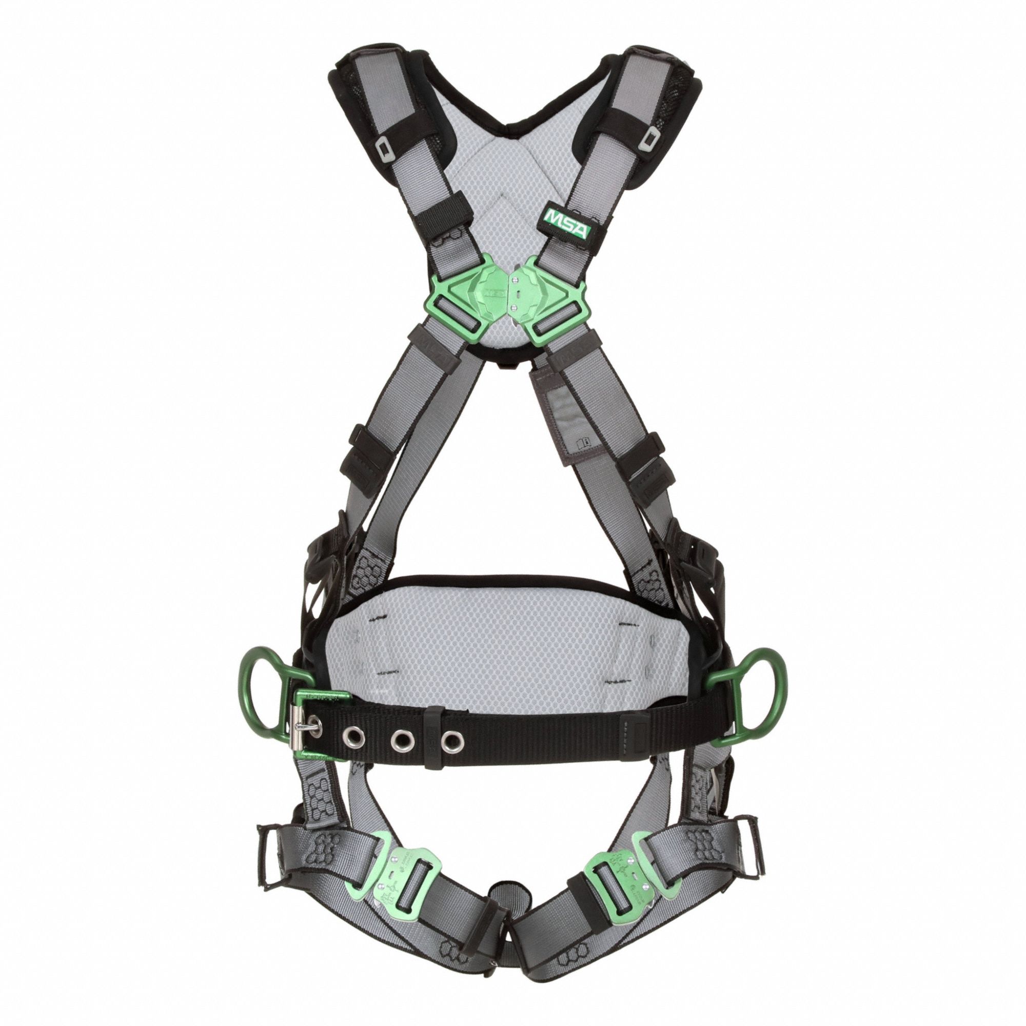Full Body Harness: Positioning, Vest Harness, Quick-Connect / Quick-Connect, Mating, 2XL, Belt