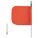 WARNING WHIP, LIGHT SOLD SEPARATELY, ORANGE, 5 FT OVERALL H, 11 IN FLAG H, 12 IN FLAG W