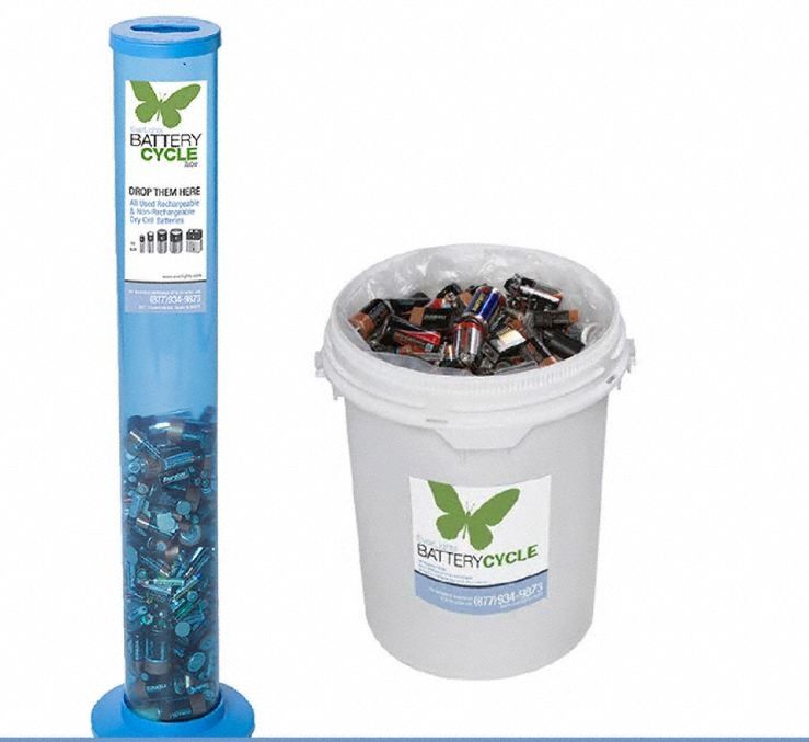 Battery Recycling Kit Dry Cell 3.5 gal.