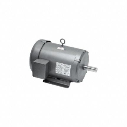 Variable Speed Motor: Integrated, 460V AC, Three Phase, 20 hp, 215T, 23 1/2 in Overall Lg
