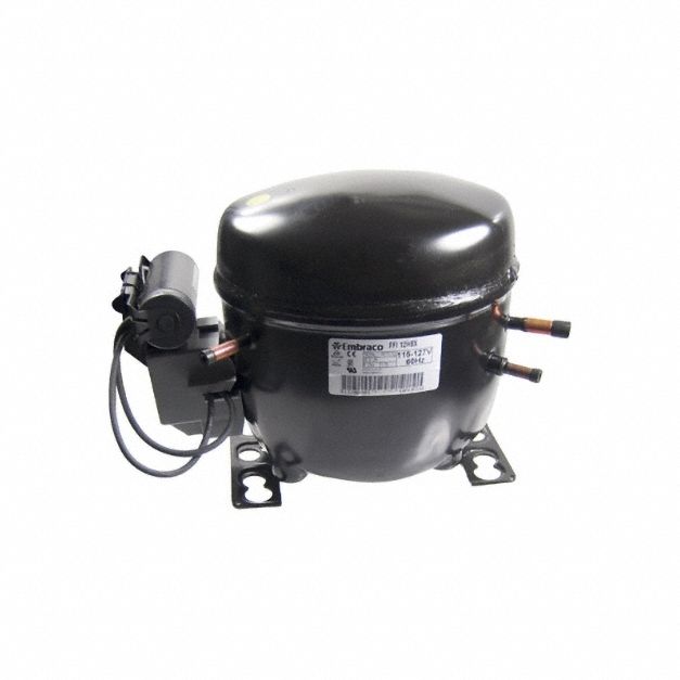 Compressor: Reciprocating, 5, 300 BtuH Cooling, 33/100 hp, 115V AC