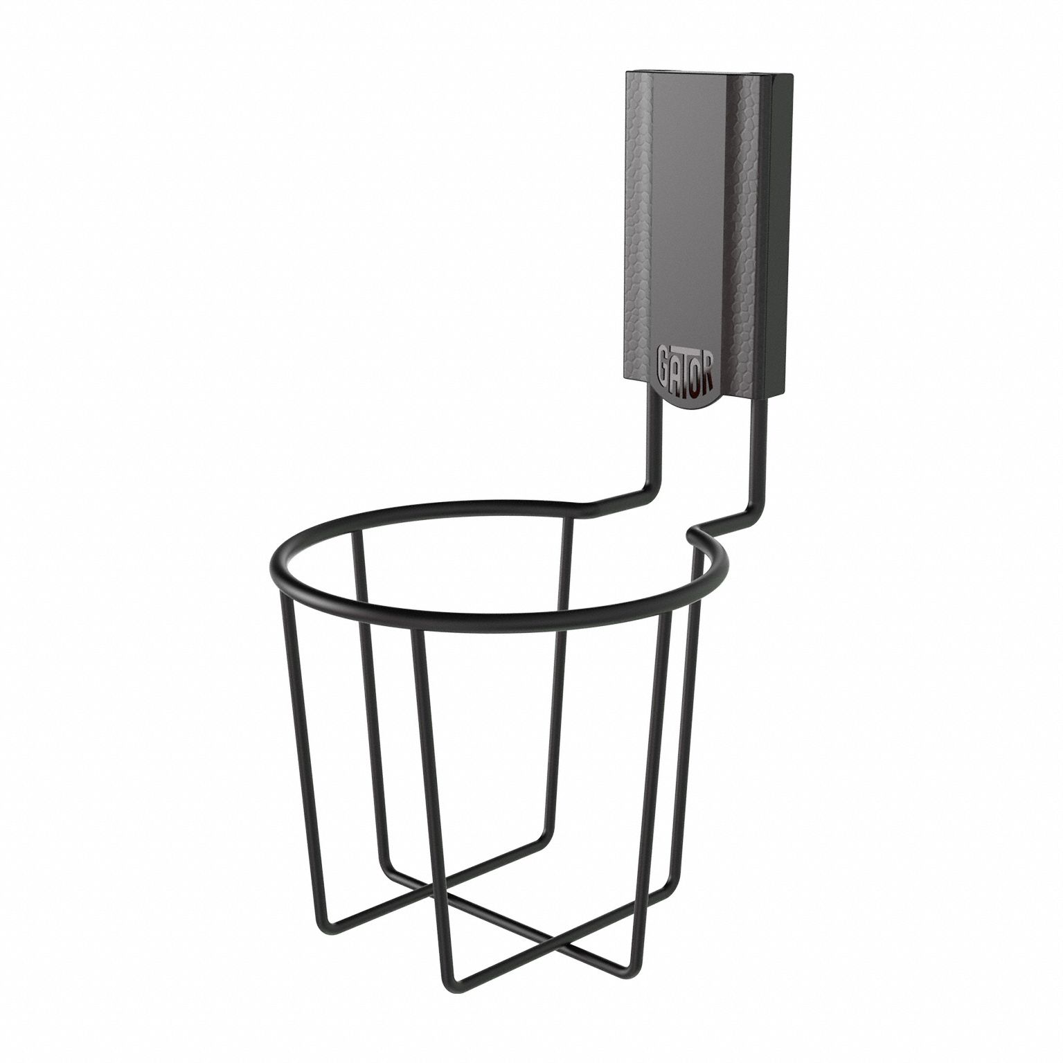GATOR MAGNETICS Magnetic Cup Holder: MIDI Magnetic Hook 25lb Capacity, Cup Holder, Steel, Black (MPN 300015). Key specifications — Brand: GATOR MAGNETICS; Material: Steel; Product Type: Cup Holder.