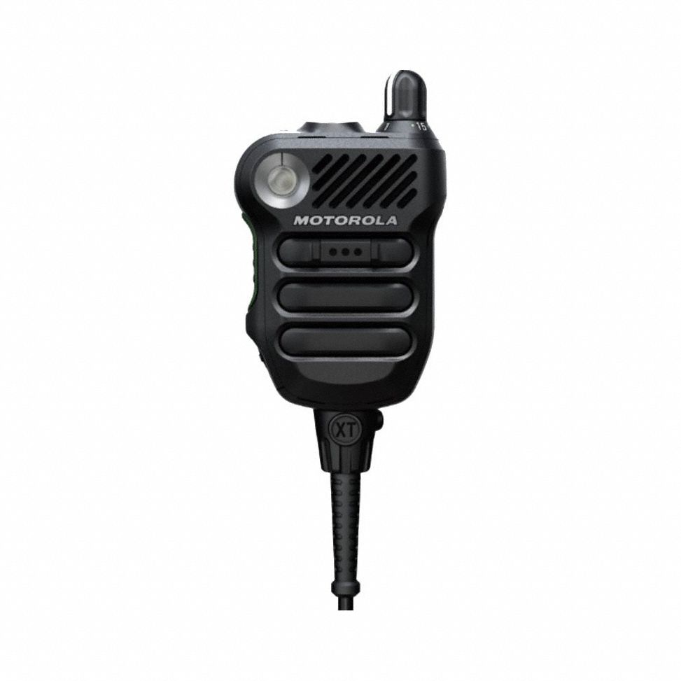 Speaker Mic Black 75 mm H