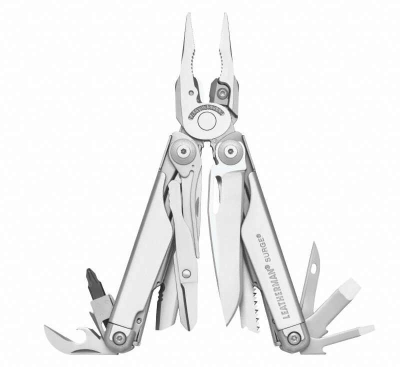 LEATHERMAN, Multi-Tool Plier, 21 Tools, Multi Tool Plier - 911DK5 ...