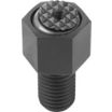 Threaded Grippers with Serrated Steel Pad