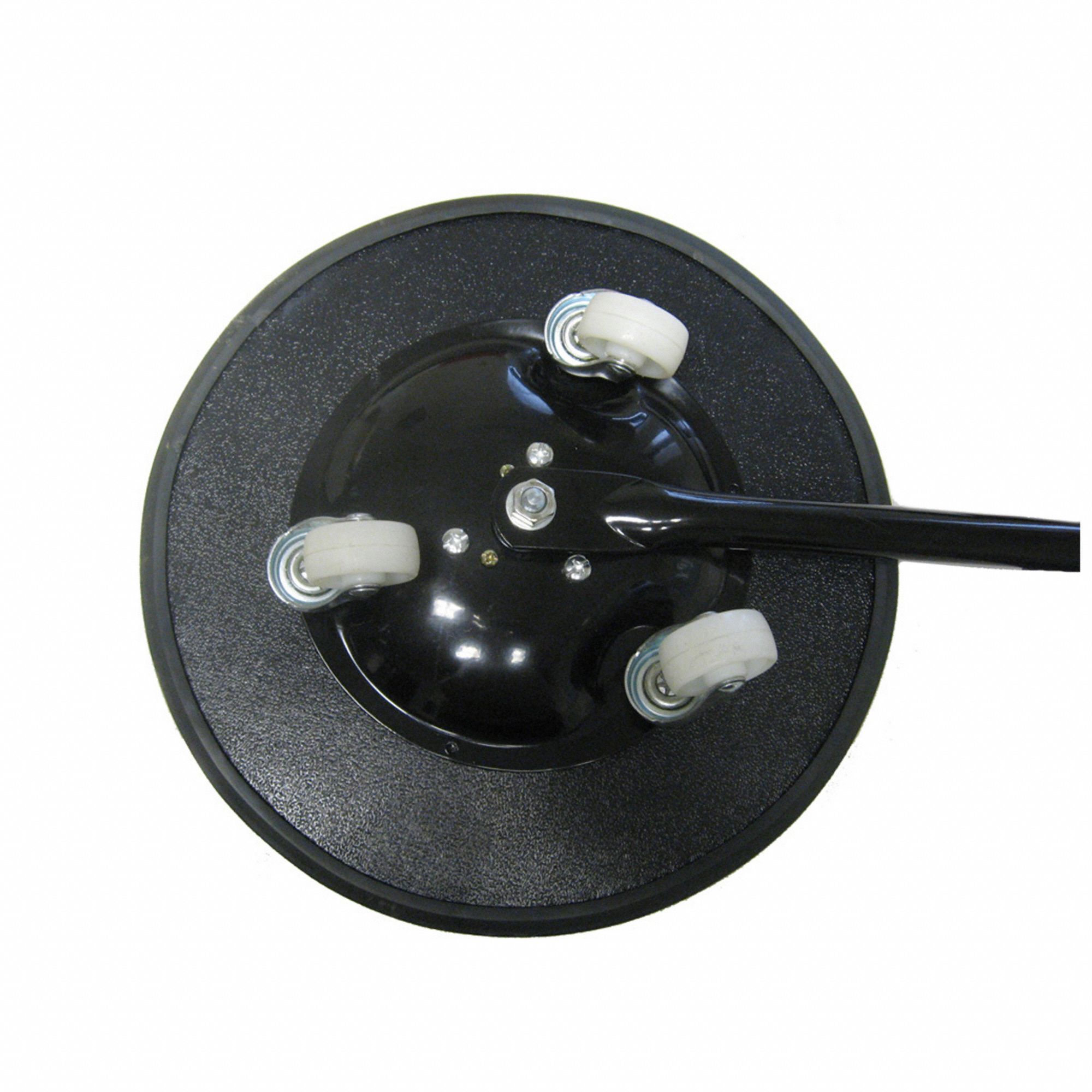 FRED SILVER Round Inspection Mirror, 11 in Mirror Size (In.), 36 in to